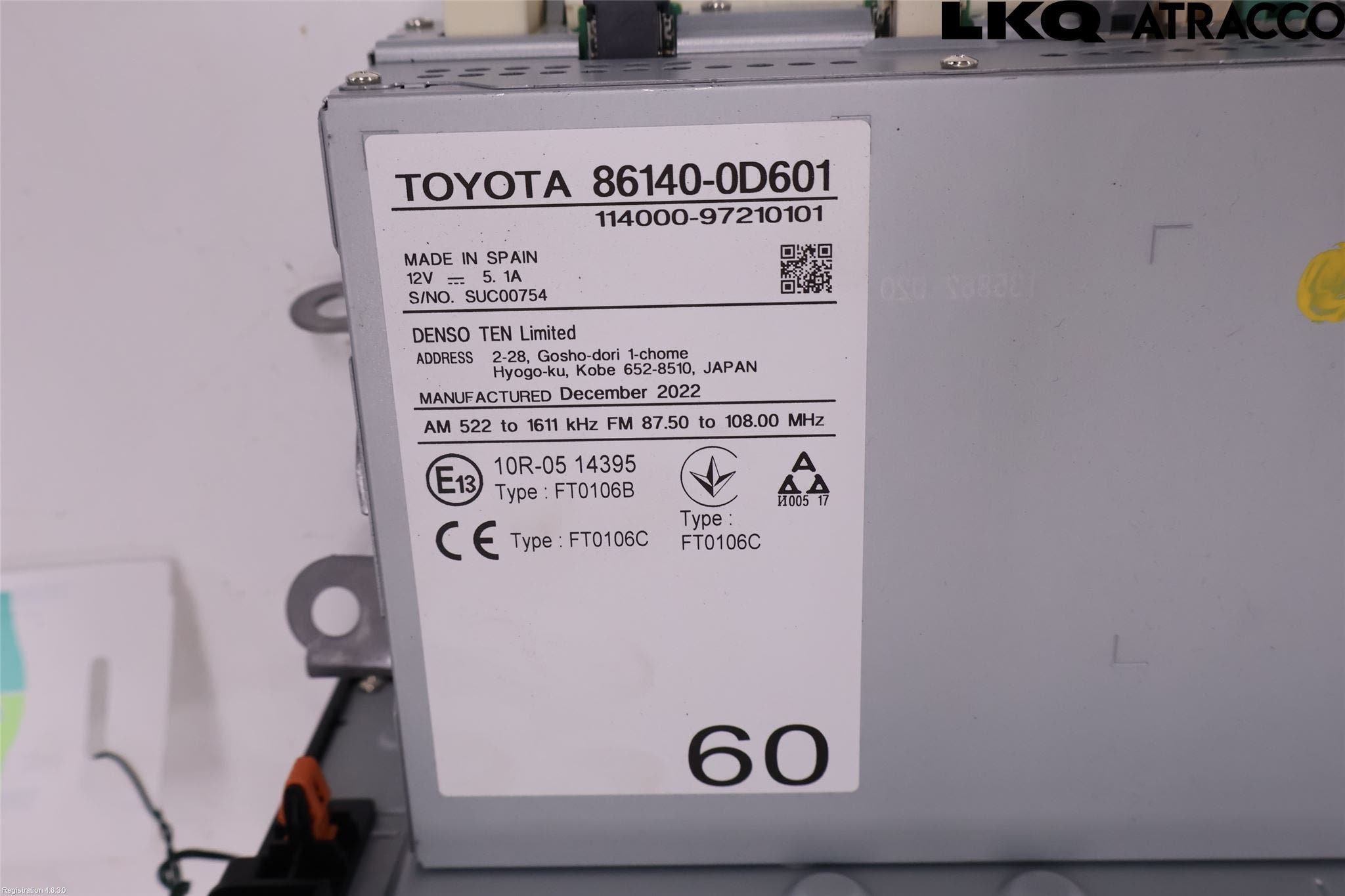 Toyota YARIS CROSS XP21 21- Cd Radio - Multimediapanel