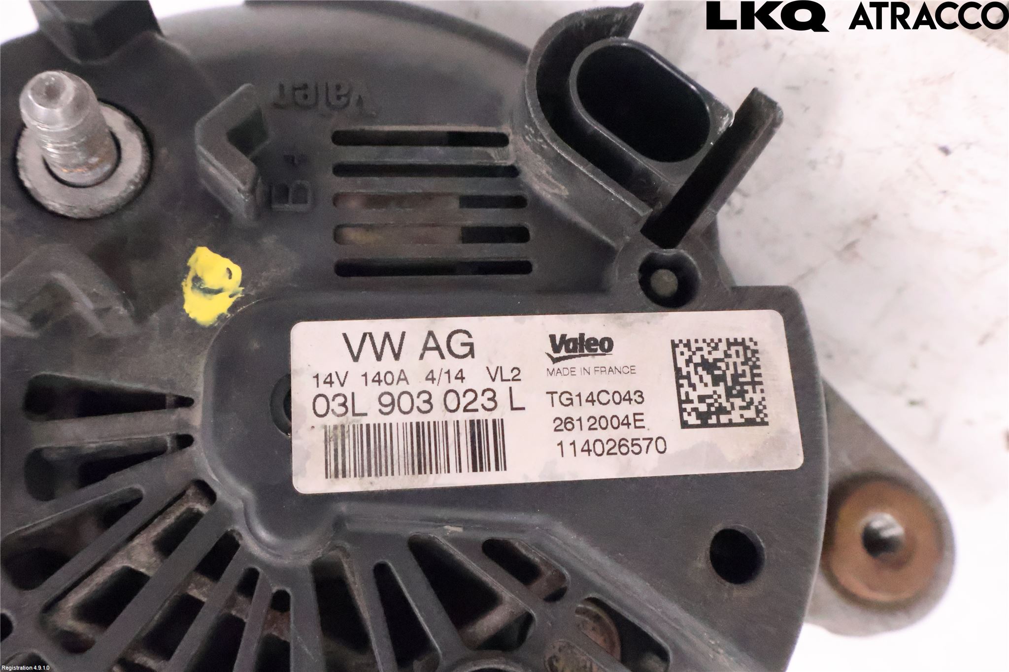 Volkswagen VW GOLF / E-GOLF VII 13-20 Generator