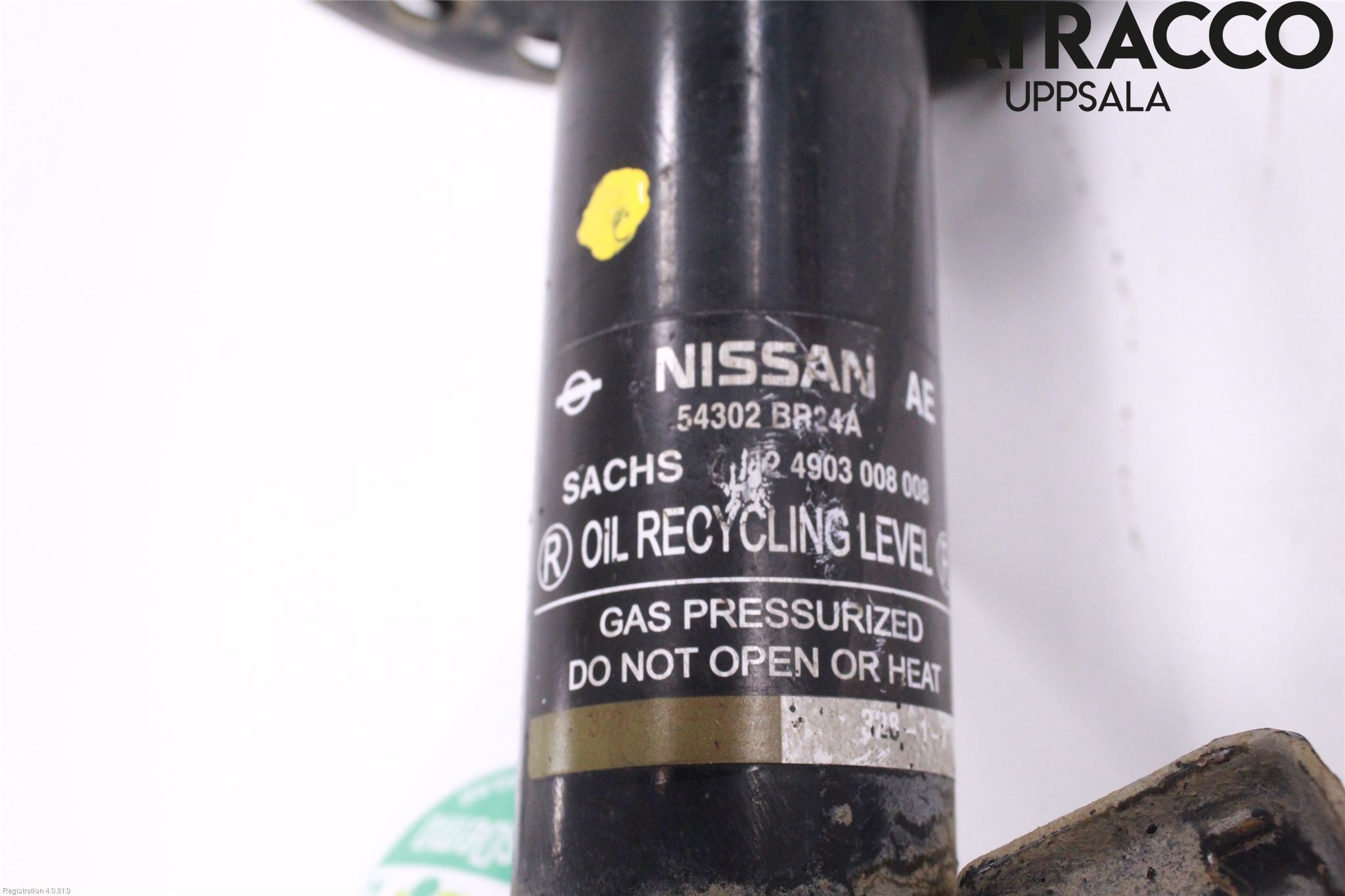 Nissan QASHQAI+2  10-14 Fjäderben Fram Höger