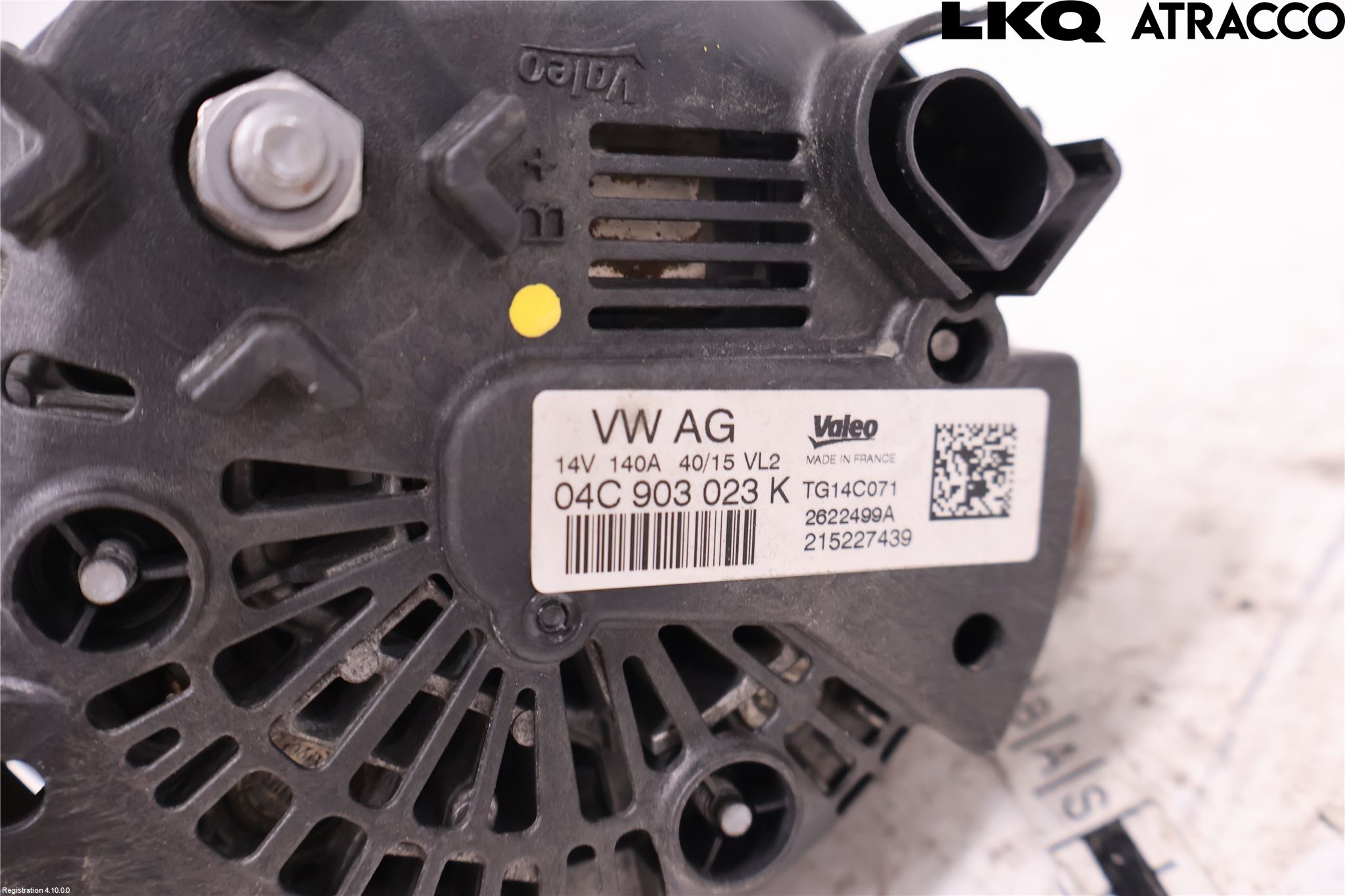 Volkswagen VW GOLF / E-GOLF VII 13-20 Generator