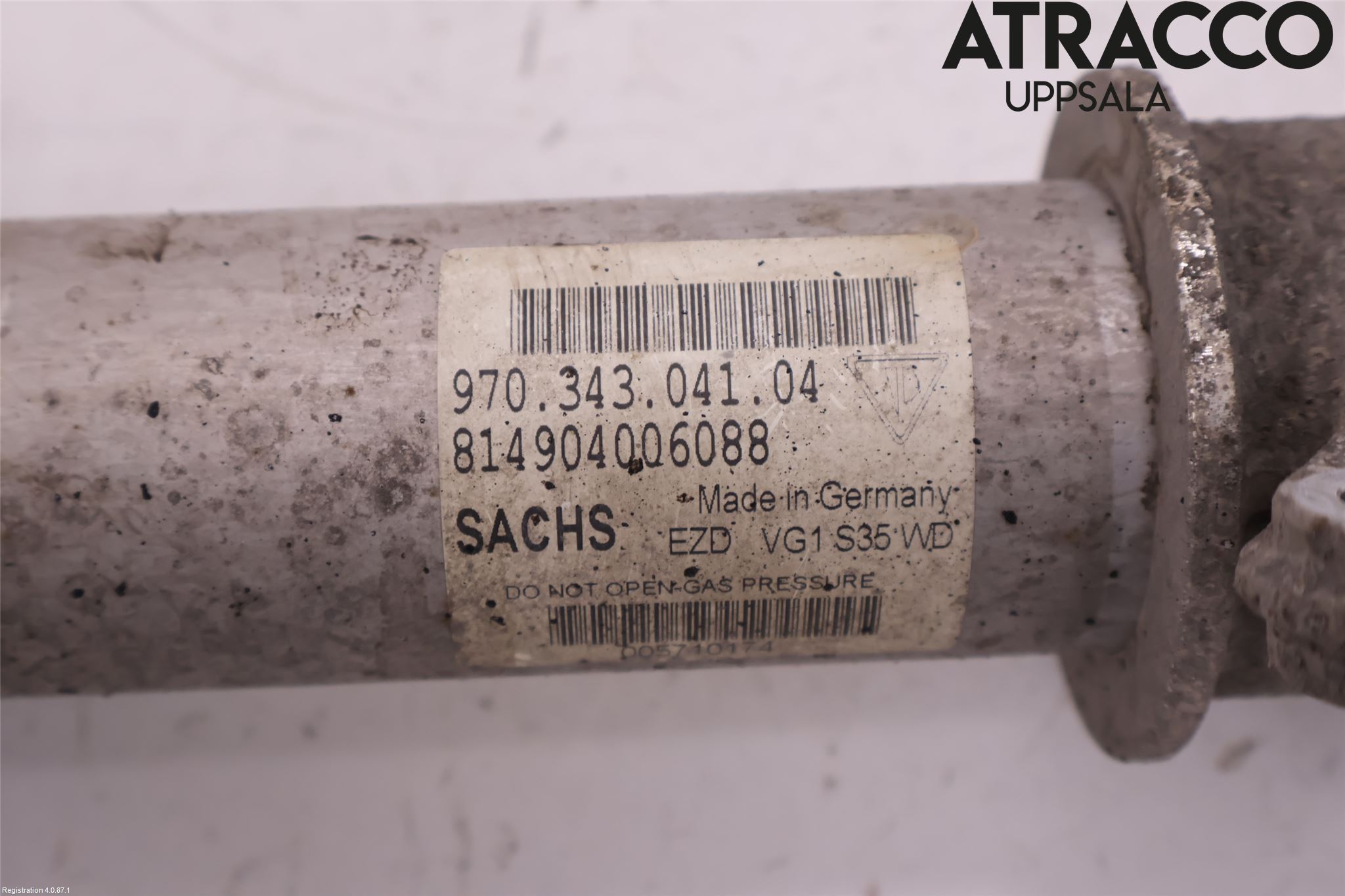 Porsche PANAMERA 09- Fjäderben Fram Vänster