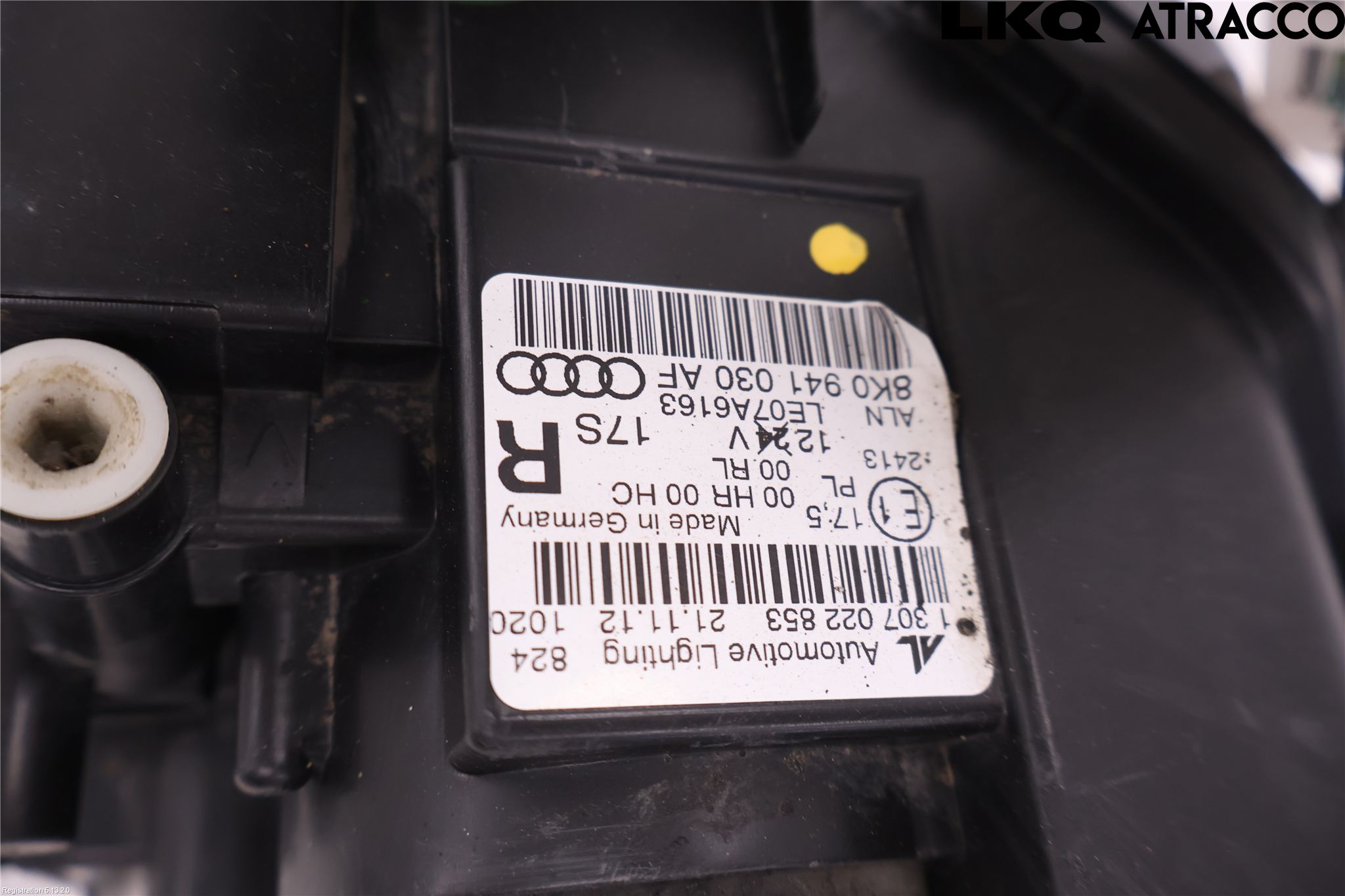 Audi A4/S4 08-11 Strålkastare Höger