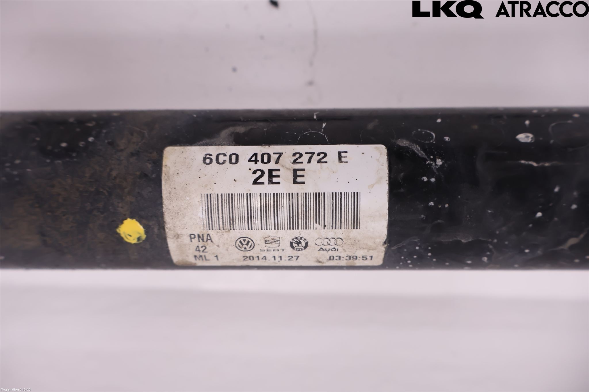 Volkswagen VW POLO 10-17 Drivaxel Fram Höger