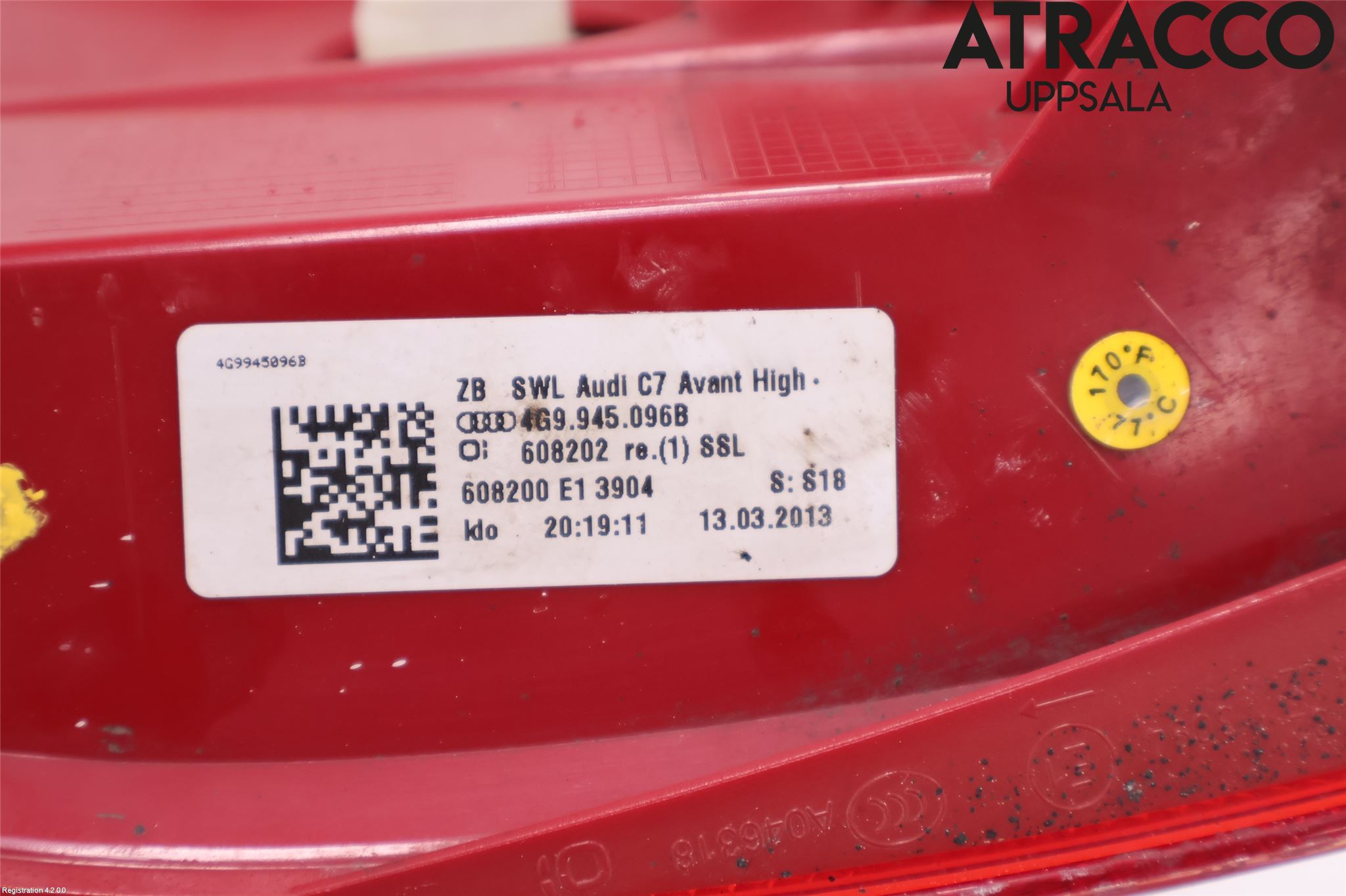 Audi A6/S6 4G 11-18 Bakljus Höger