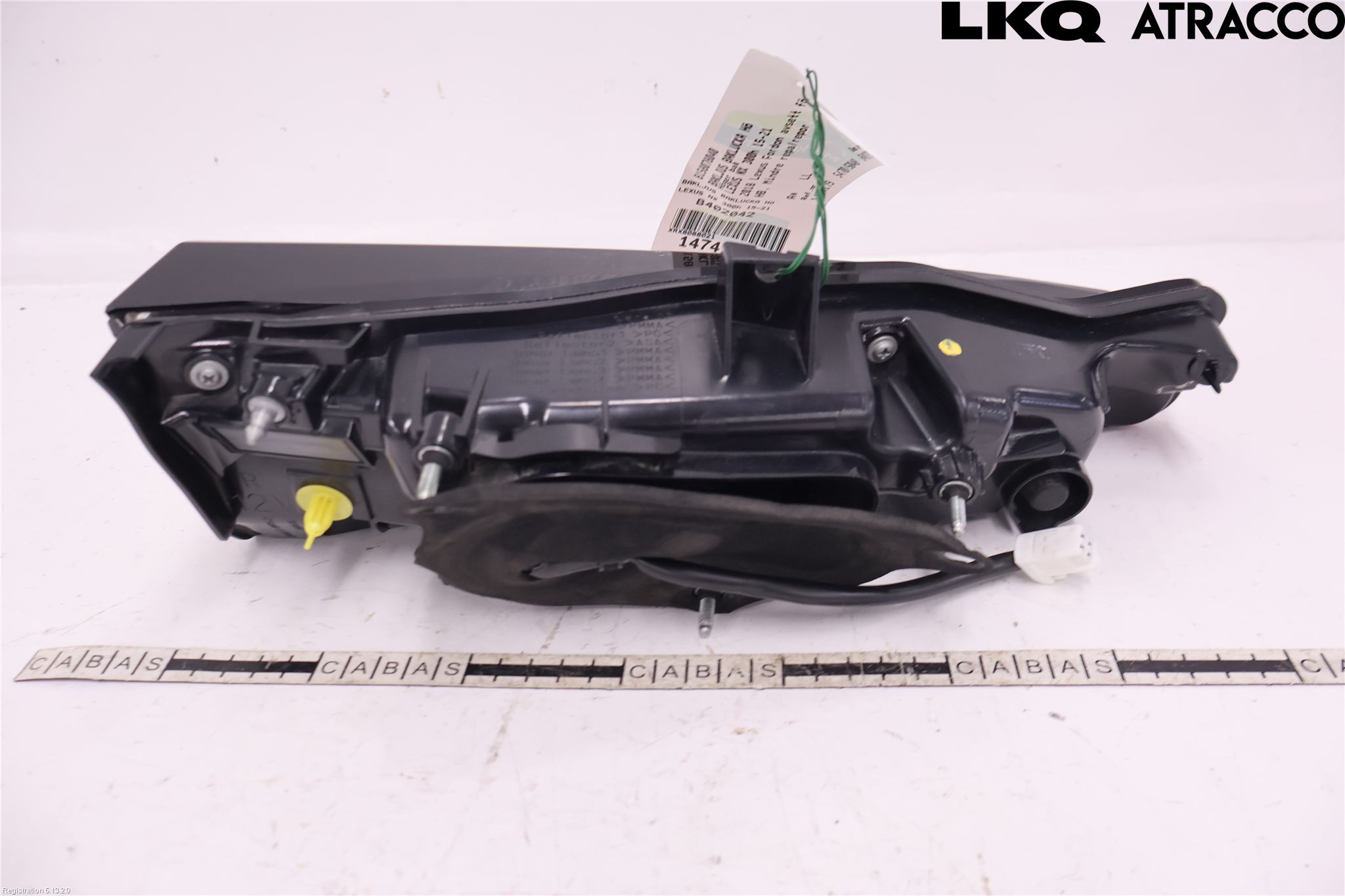 Lexus NX 300h 15-21 Bakljus Lucka Hö