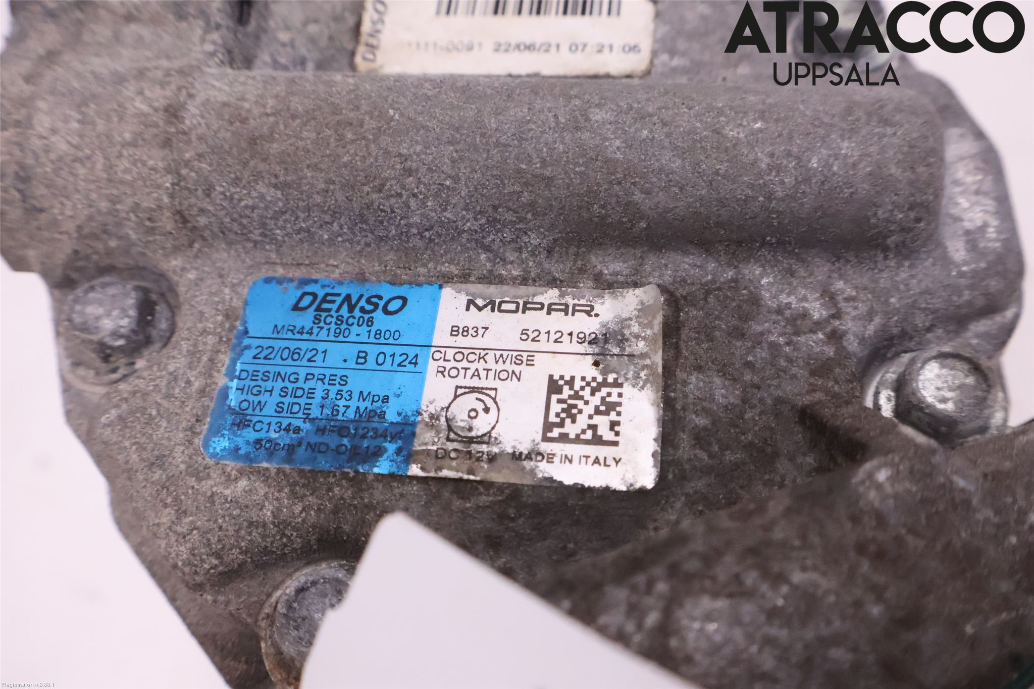 Fiat 500e 20- Ac Kompressor