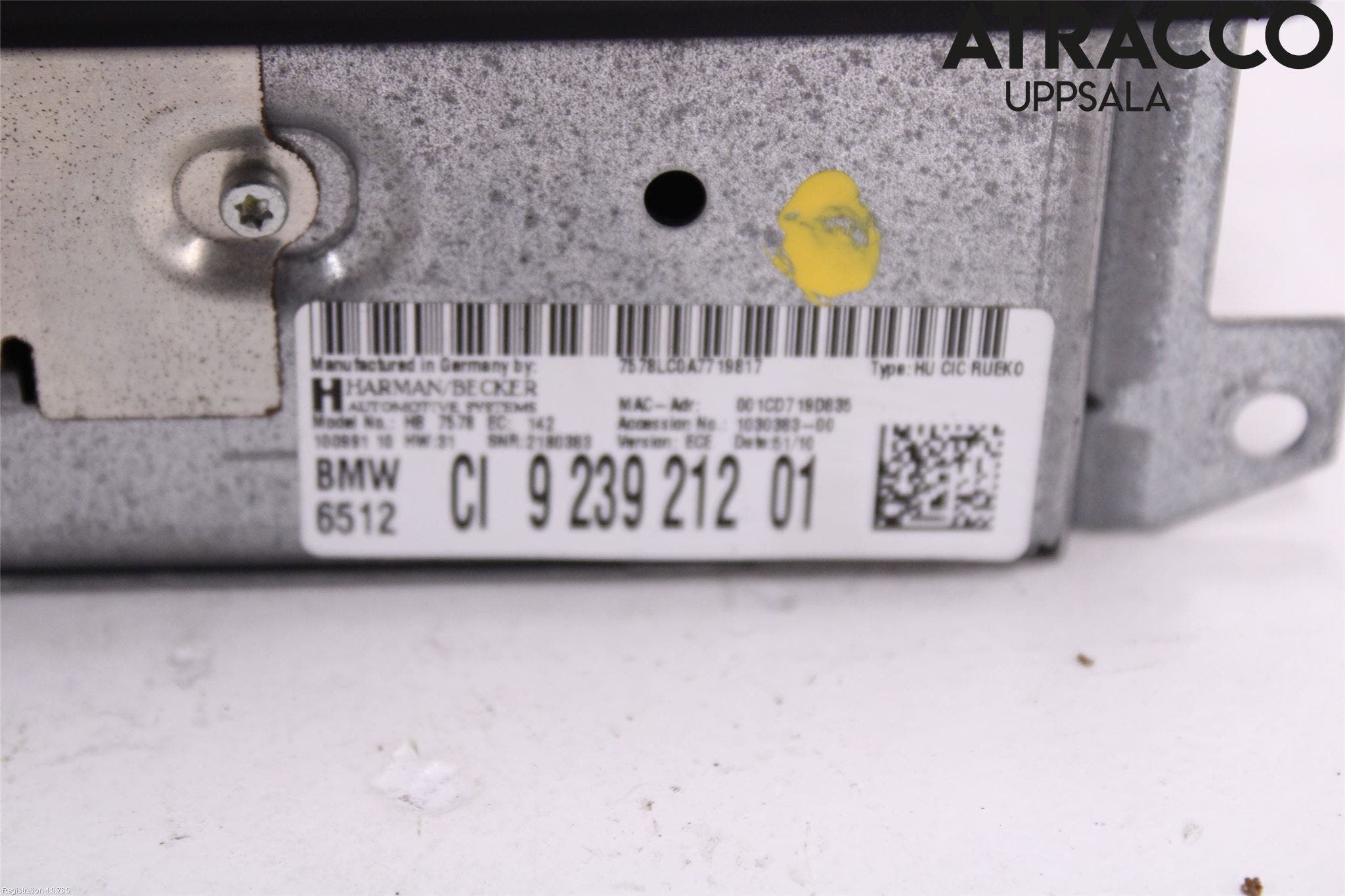 BMW 3 E92/93 Coupé/Cab 05-14 Cd Radio - Multimediapanel