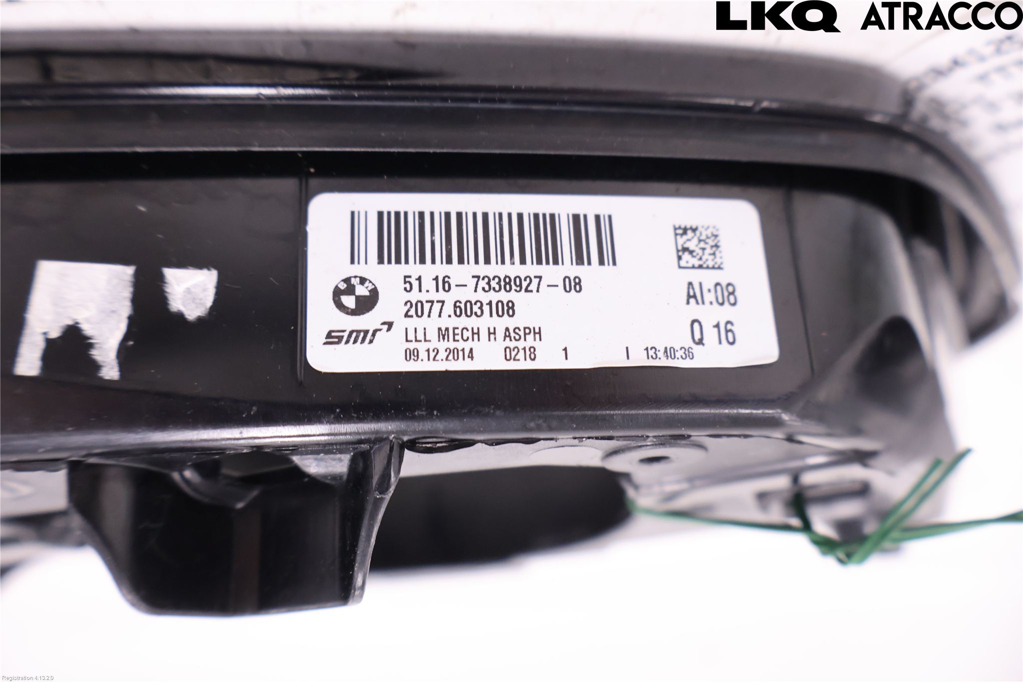 BMW 3 F30/F31/F80 12-19 Spegel Yttre Kåpa-Ram-Hus Vä