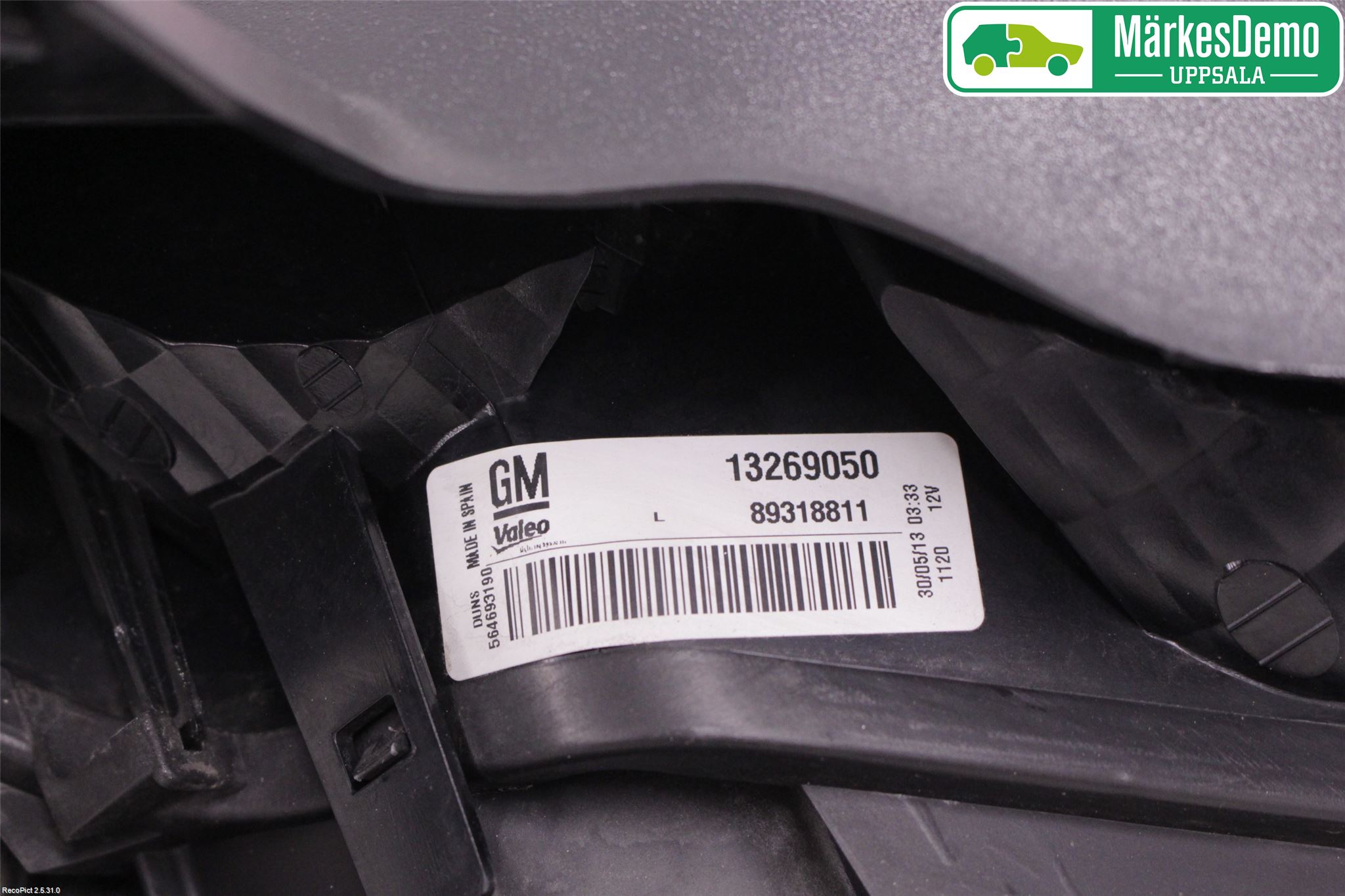 Opel CORSA D 07-14 Bakljus Vänster