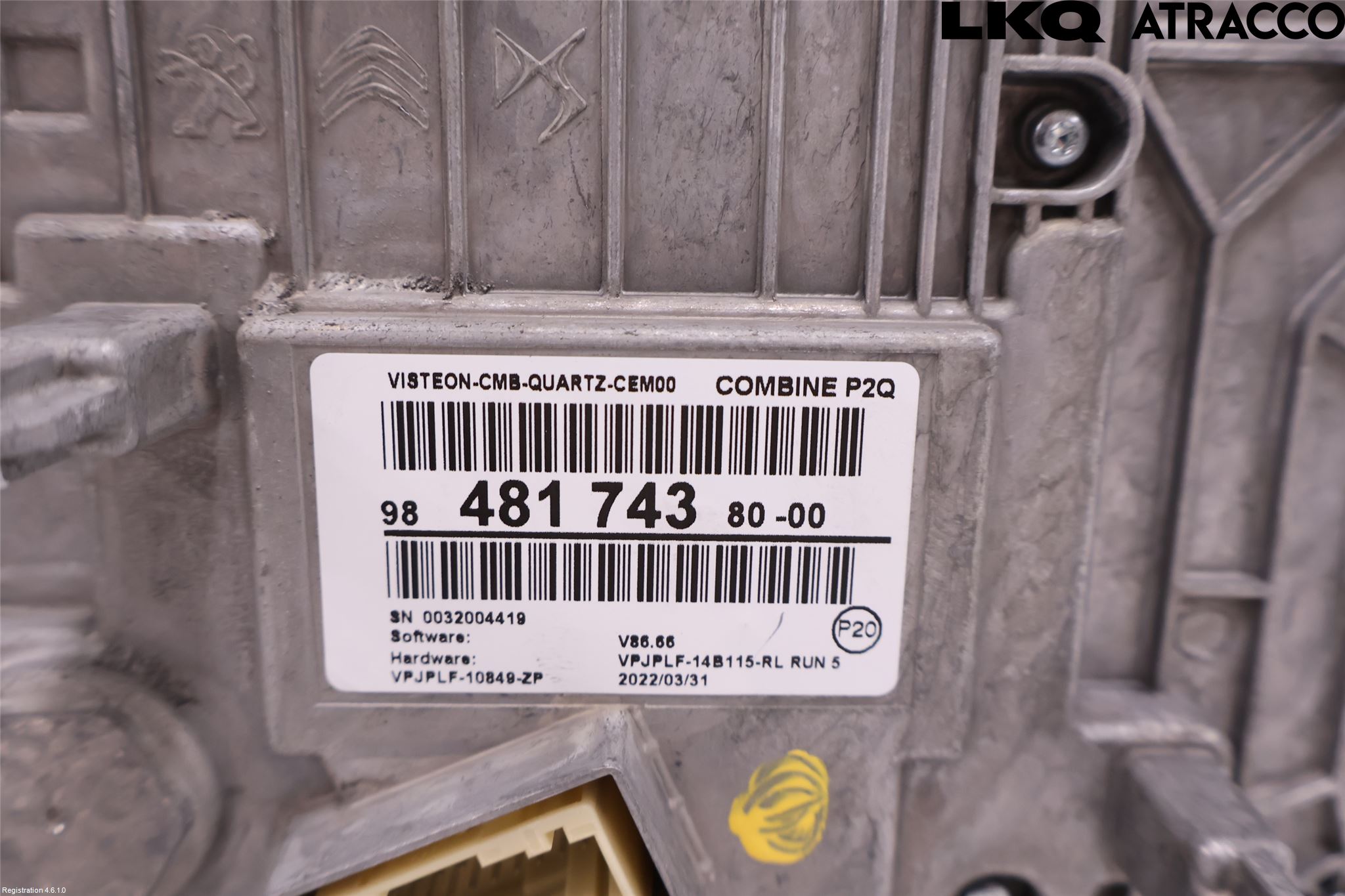 Peugeot 2008/E-2008 20- Instrument Komb