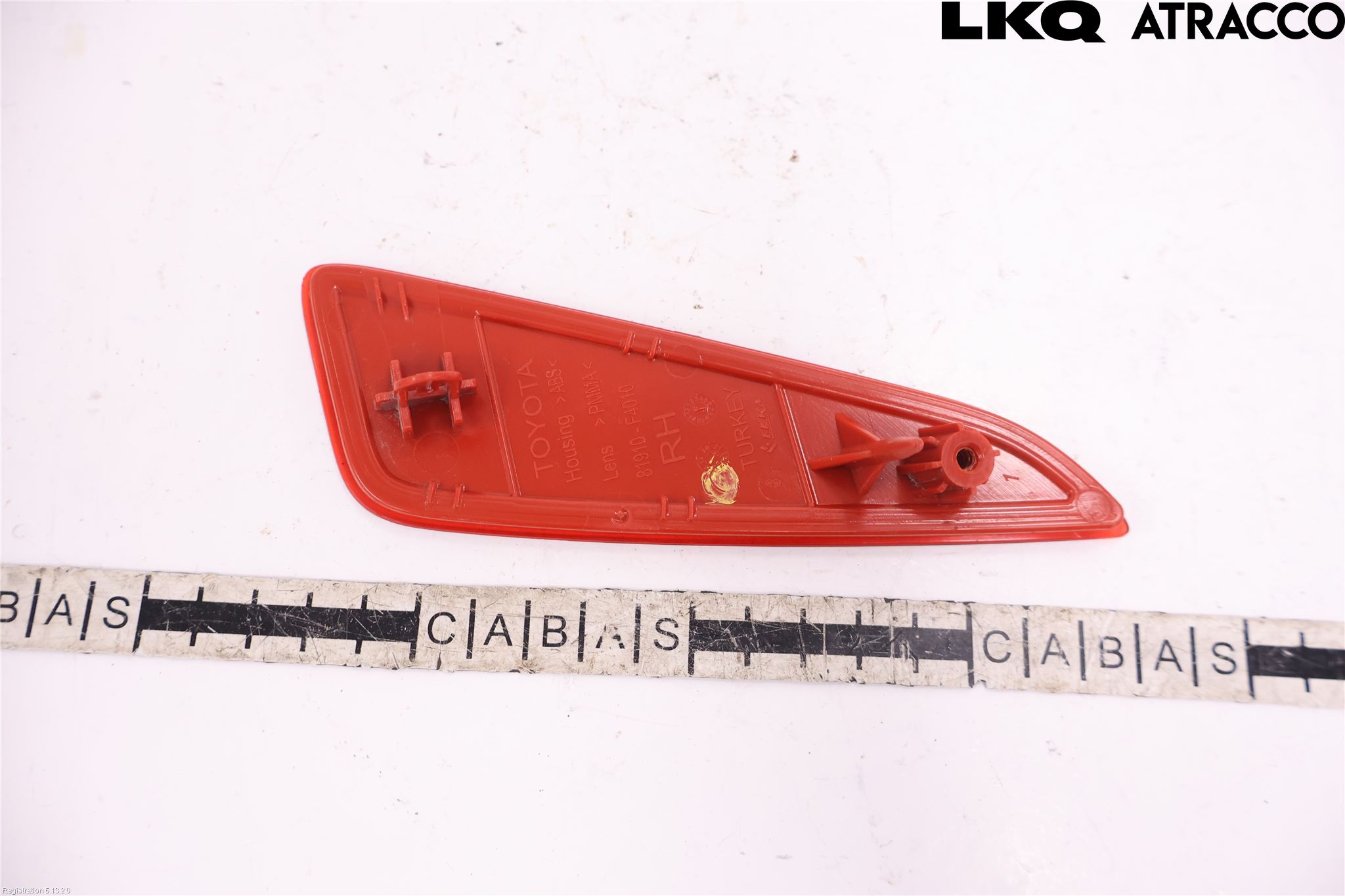 Toyota YARIS XP21 20- Dimljus/Reflex Bak