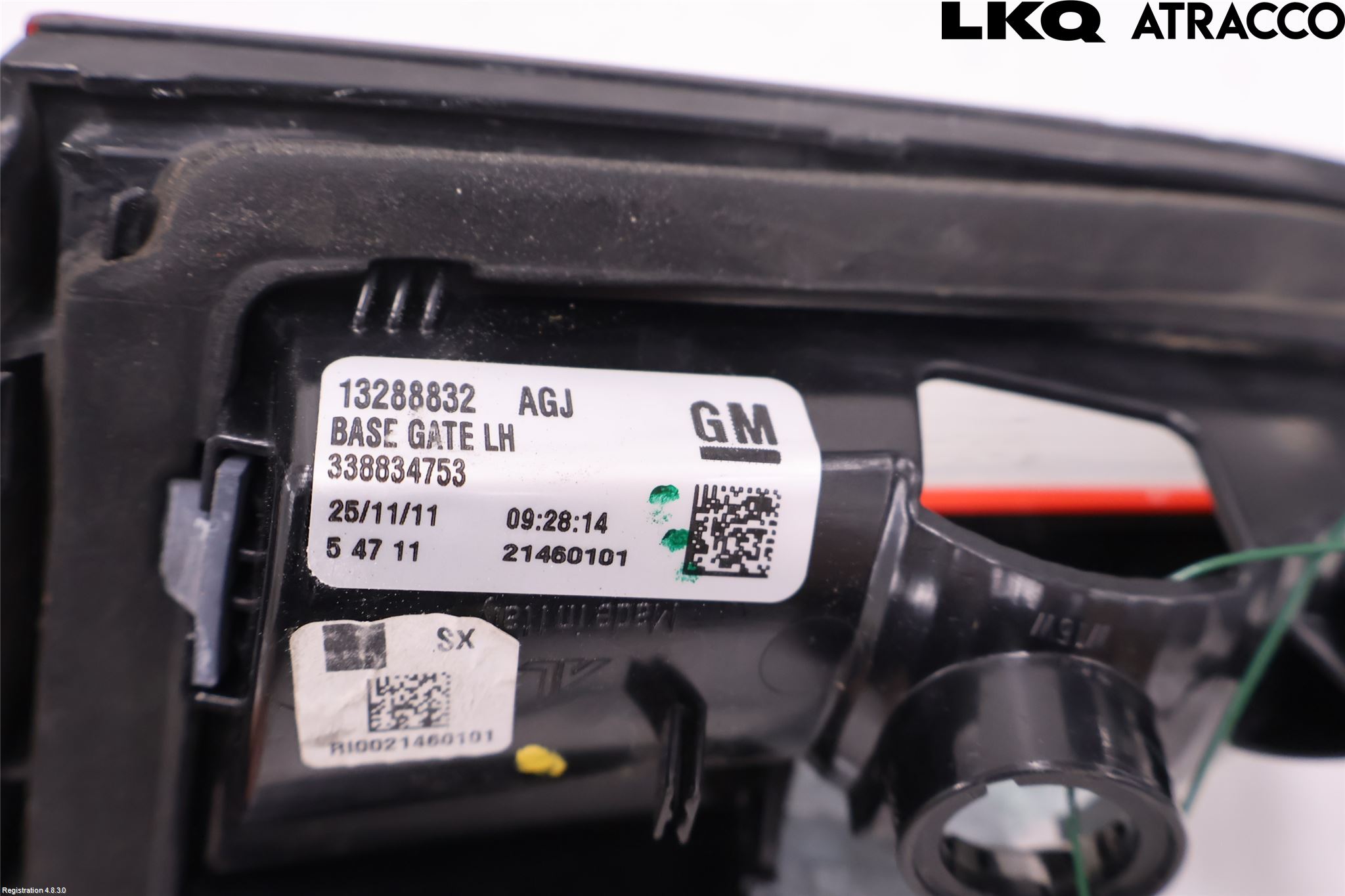 Opel ZAFIRA C 12-19 Bakljus Lucka Vä