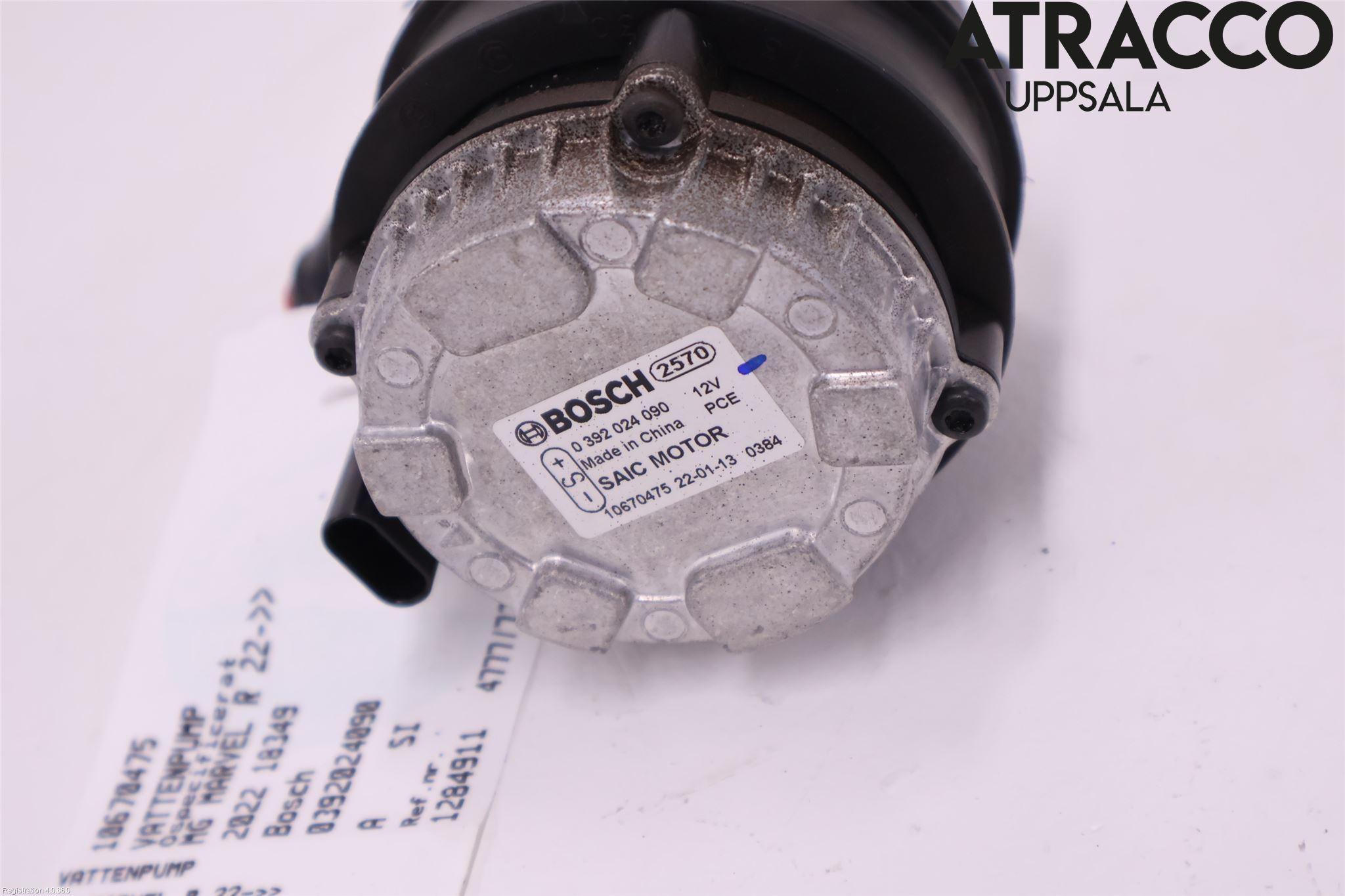 MG MARVEL R 22- Vattenpump