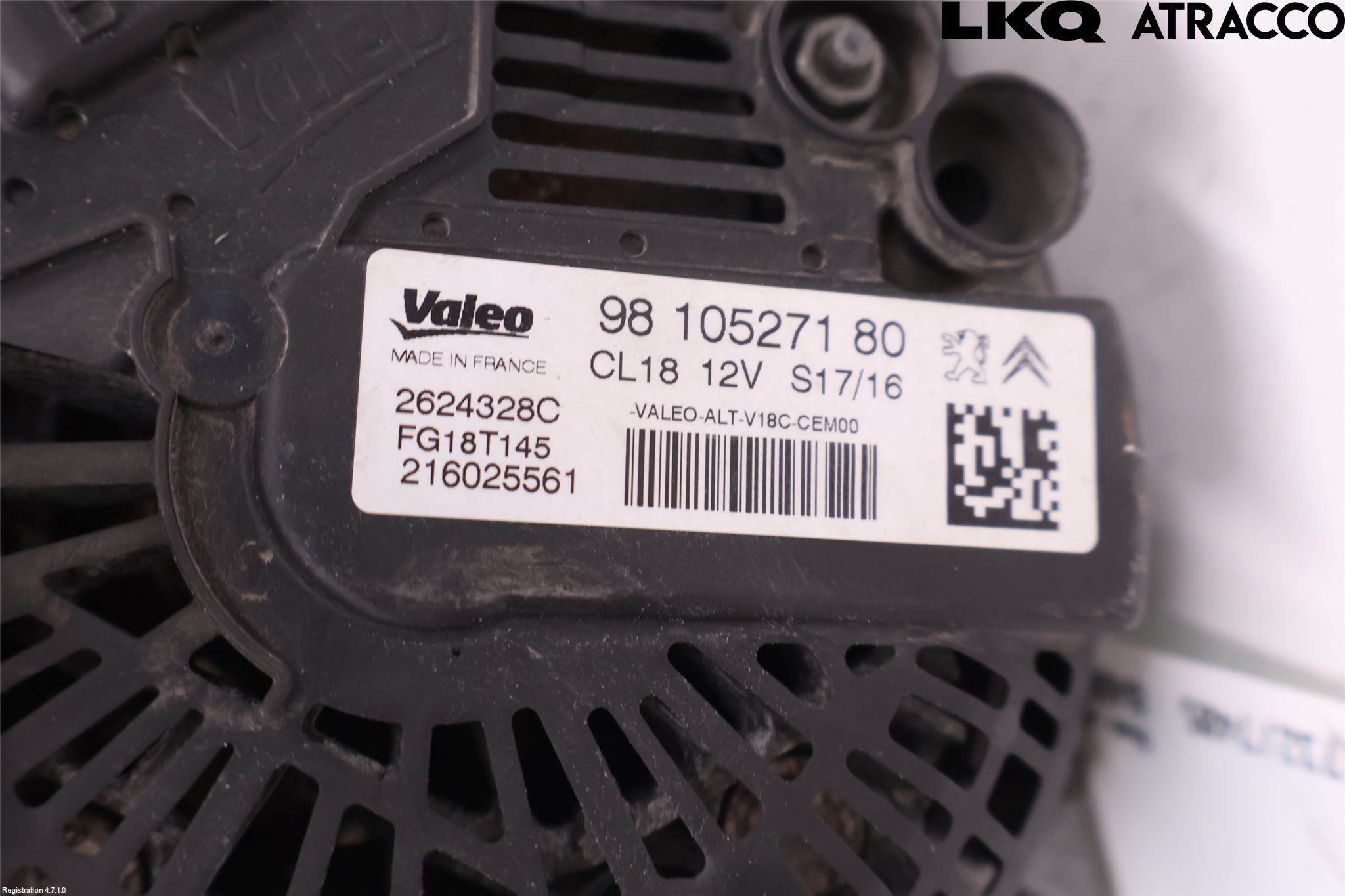 Citroen C4 II 11-18 Generator