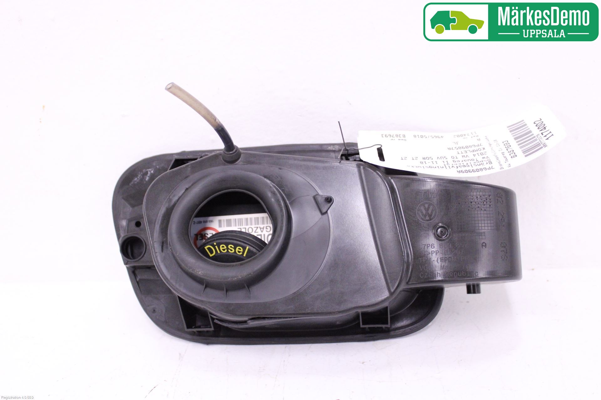Volkswagen VW TOUAREG 7P 11-18 Tanklucka