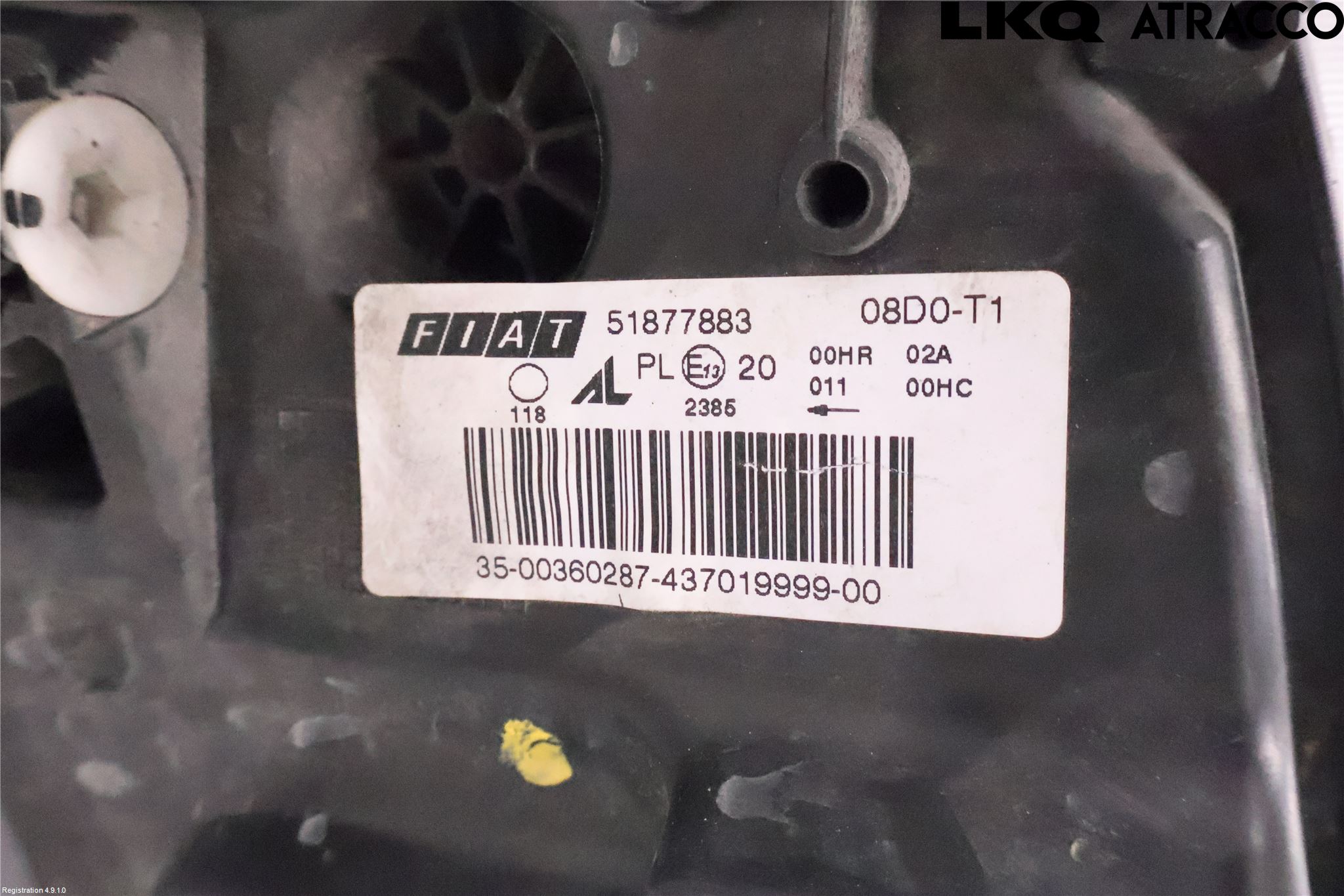 Fiat BRAVO 07-11 Strålkastare Höger