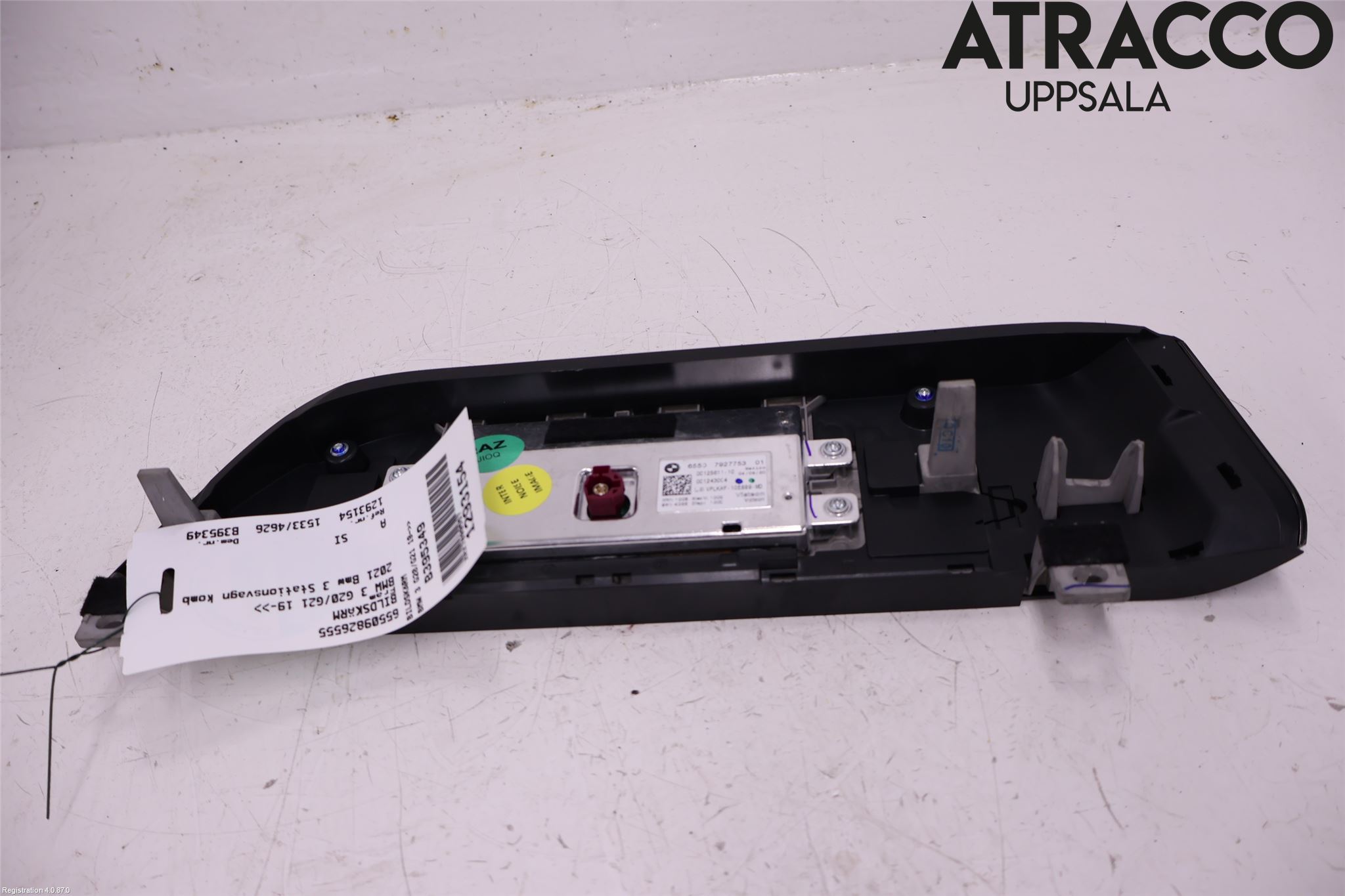 BMW 3 G20/G21/G80/G81 19- Bildskärm