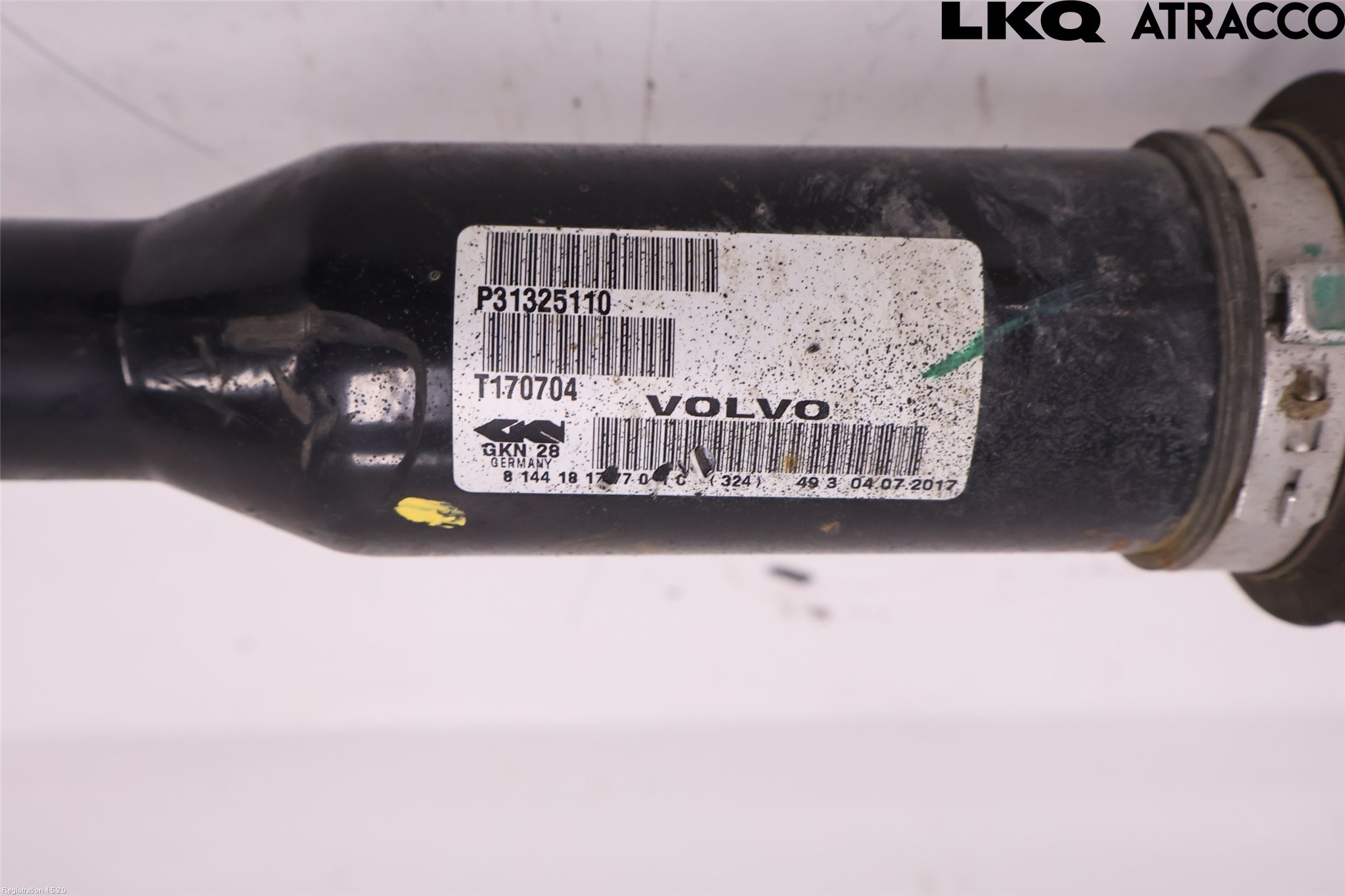 Volvo XC60 14-17 Drivaxel Fram Vänster