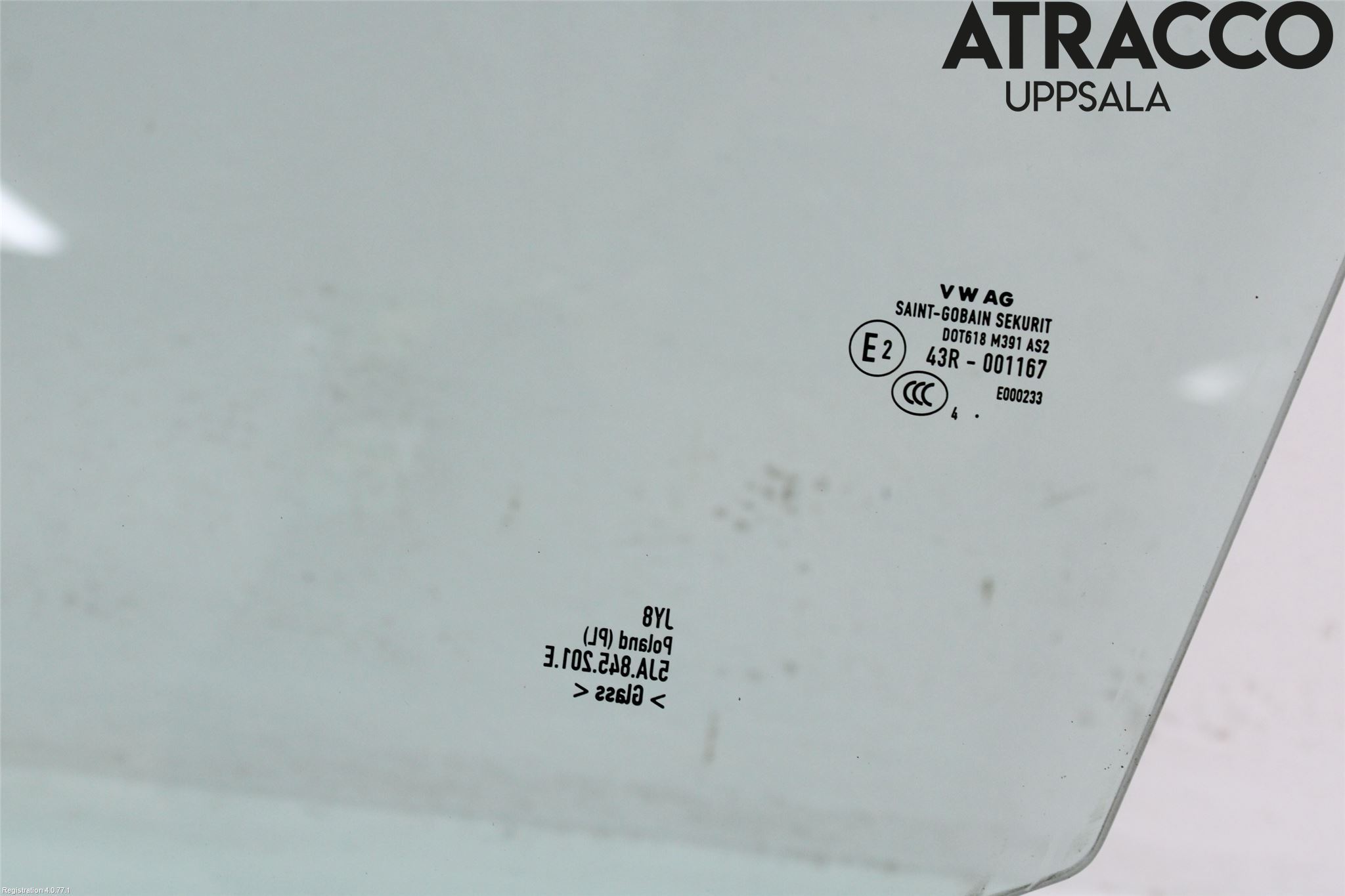 Skoda RAPID Dörruta Fram Vänster