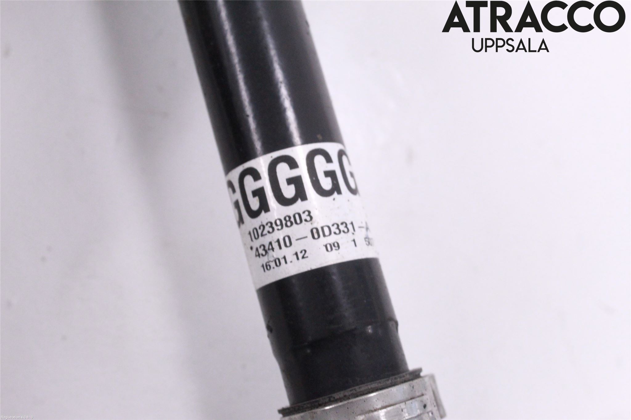 Toyota YARIS XP130 12-14 Drivaxel Fram Höger