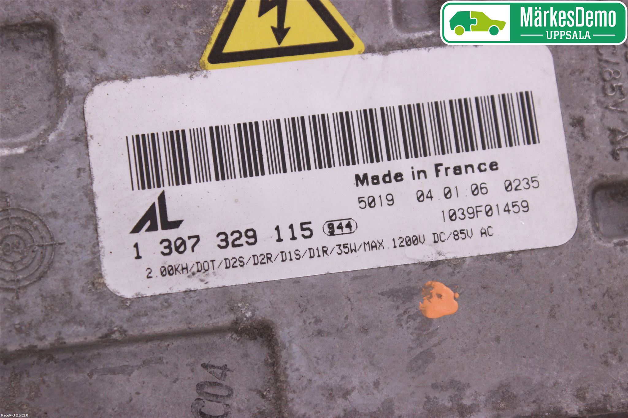 Audi A4/S4 05-07 Styrenhet Strålkastare