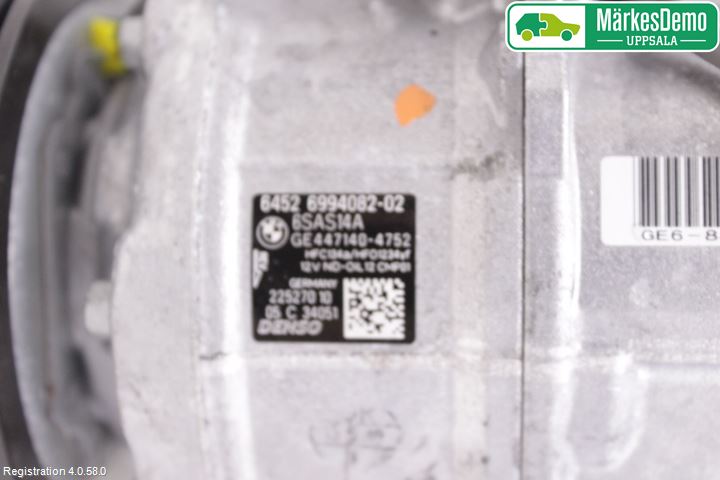 BMW 3 G20/G21/G80/G81 19- Ac Kompressor