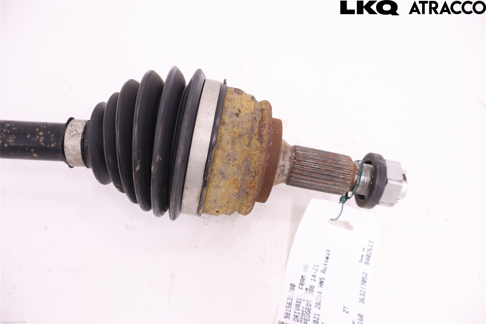 Peugeot 308 14-21 Drivaxel Fram Höger