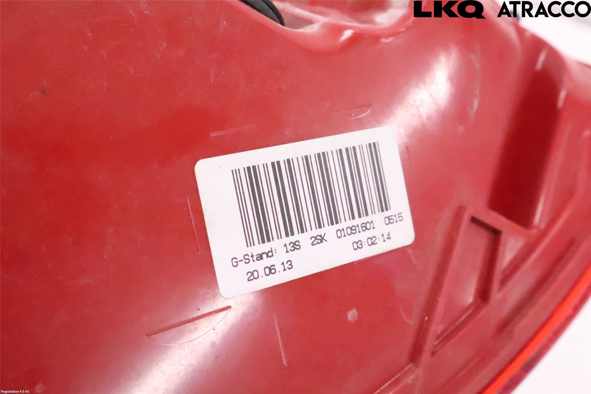 Audi A4 12-15 Bakljus Vänster