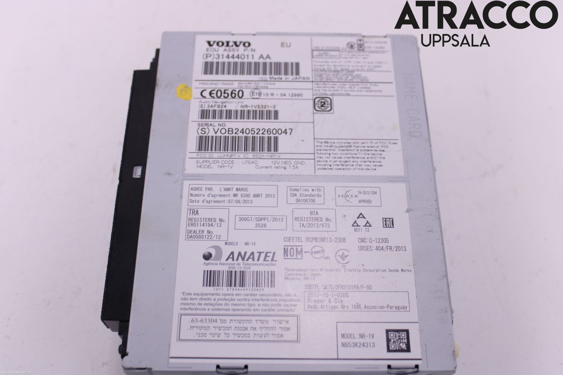 Volvo XC70 14-16 Cd Radio - Multimediapanel