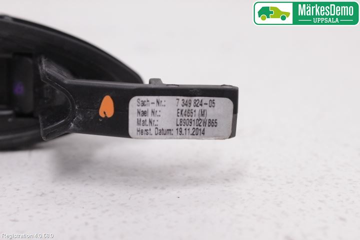 BMW 5 F10/F11/F18 09-17 Dörrhandtag Yttre Hö