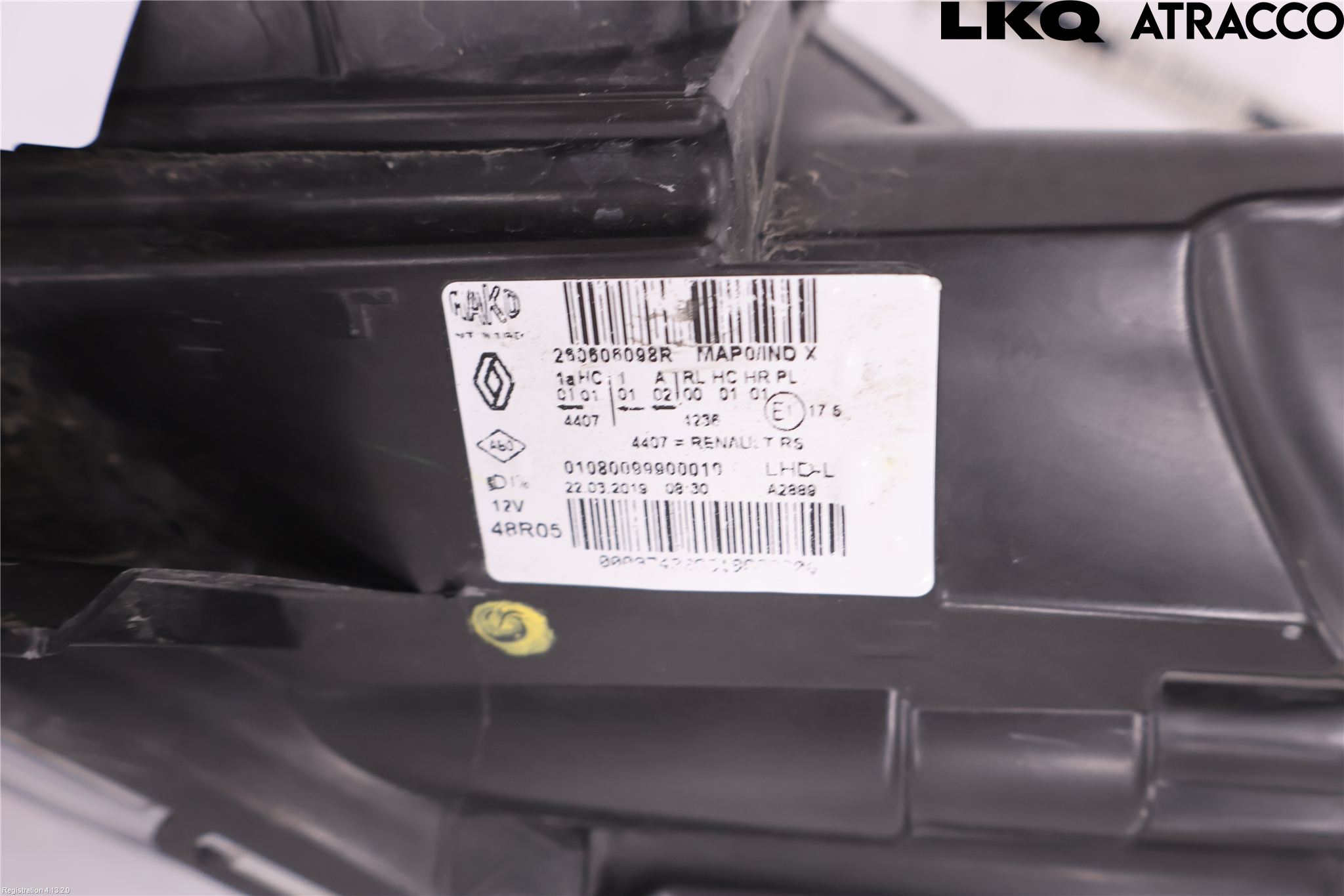 Renault CLIO IV 16-19 Strålkastare Vänster