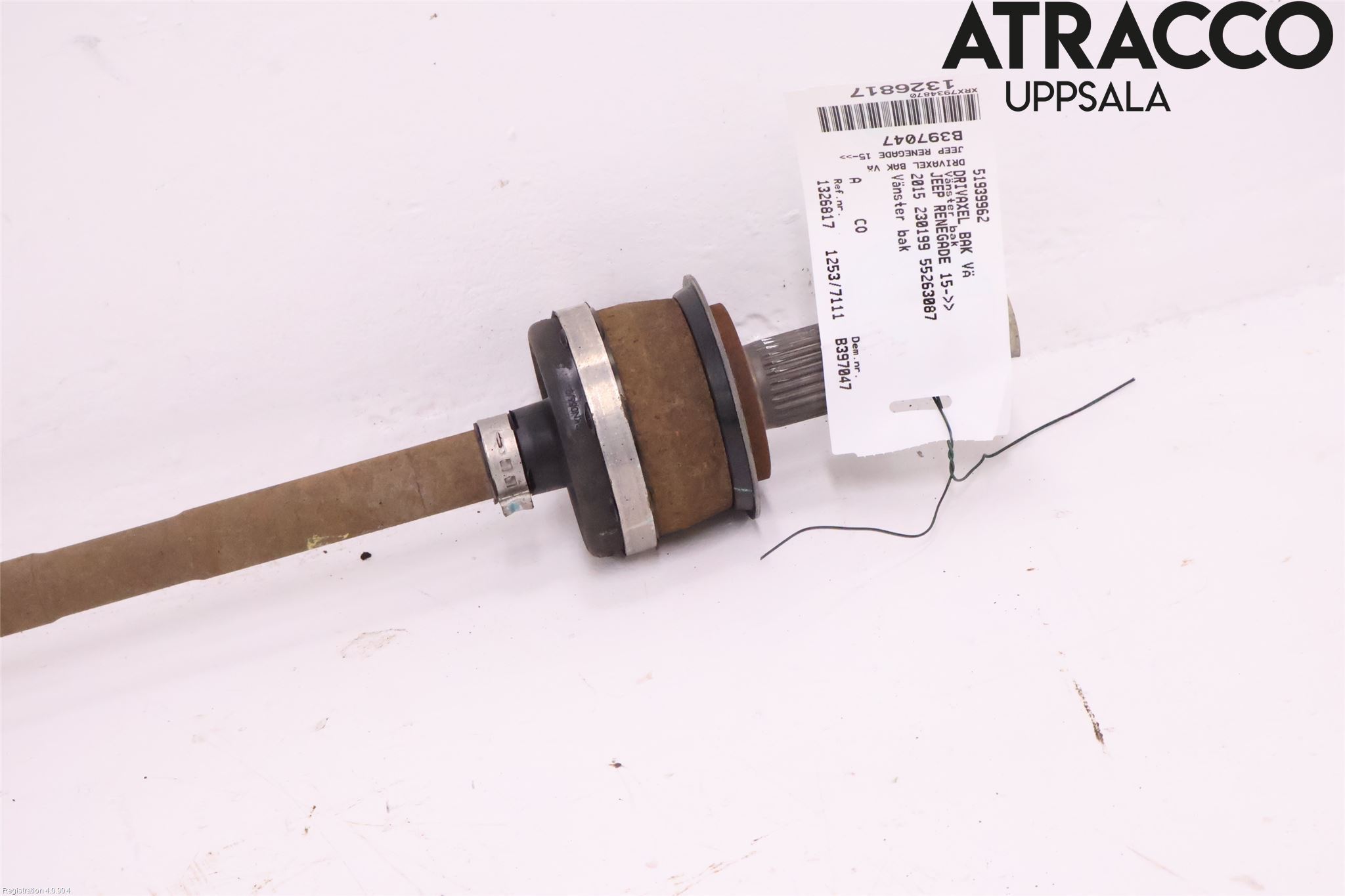 Jeep RENEGADE Drivaxel Bak Vänster