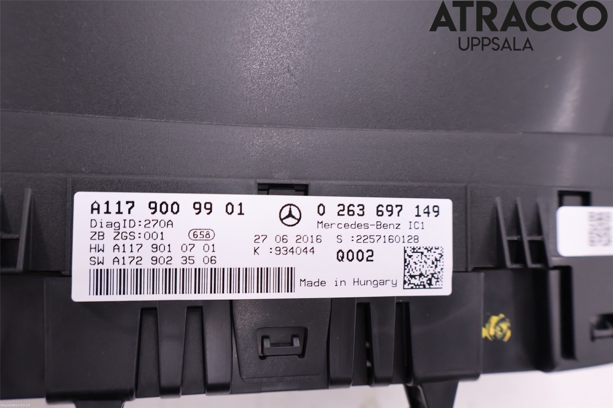Mercedes-Benz MB CLA-KLASS (C117/X117) 13-19 Instrument Komb