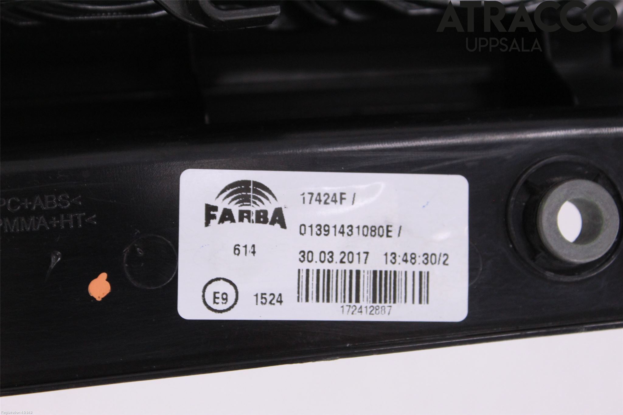 Fiat FIORINO Bakljus Höger