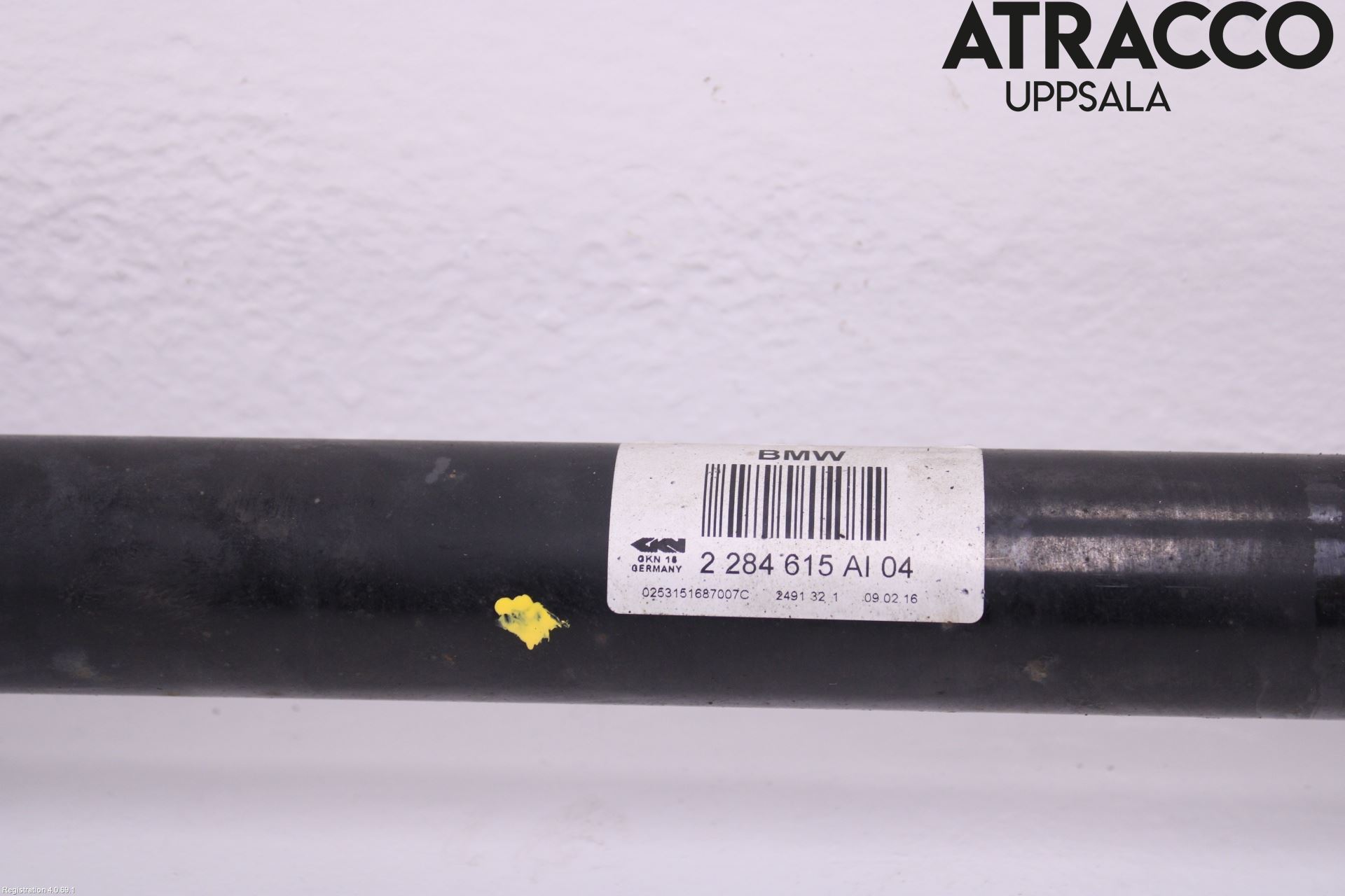 BMW 3 F30/F31/F80 12-19 Drivaxel Bak Vänster