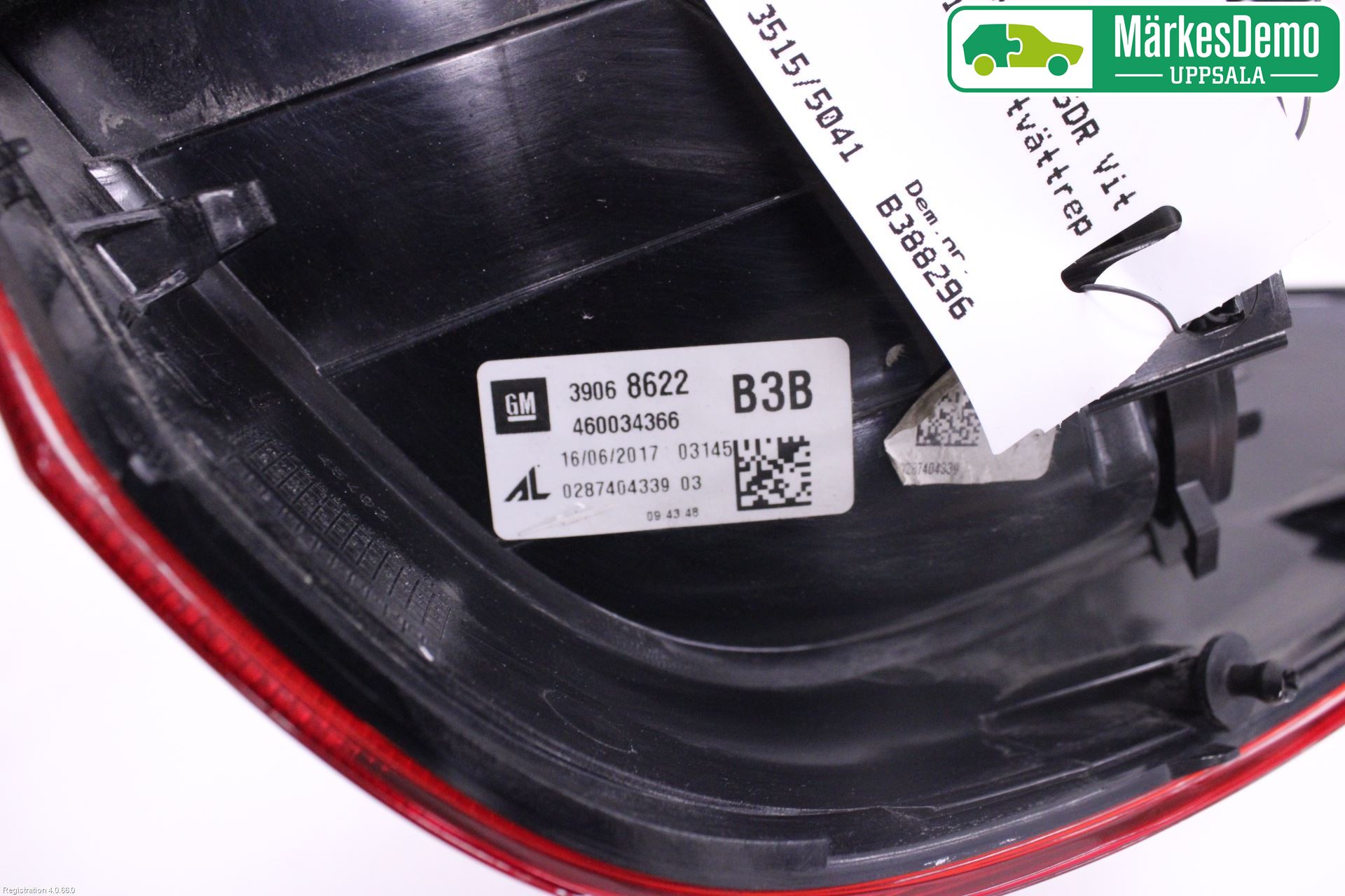 Opel CORSA E 15-19 Bakljus Vänster