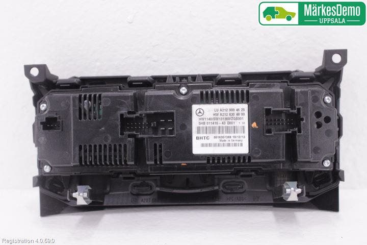 Mercedes-Benz MB E-KLASS COUPÈ/CAB(C207) 09-17 Ac Styrenhet Ac Manöveren