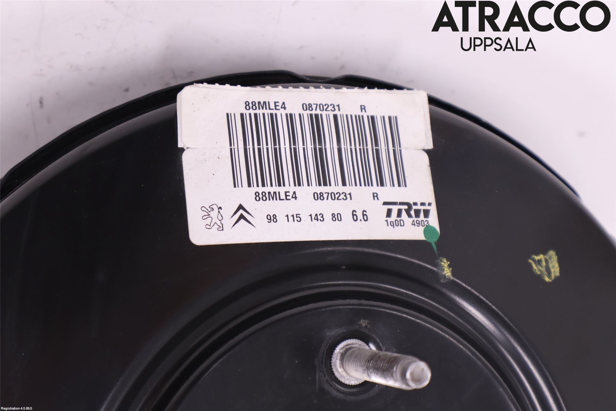 Citroen C3 AIRCROSS 18-23 Bromsservo