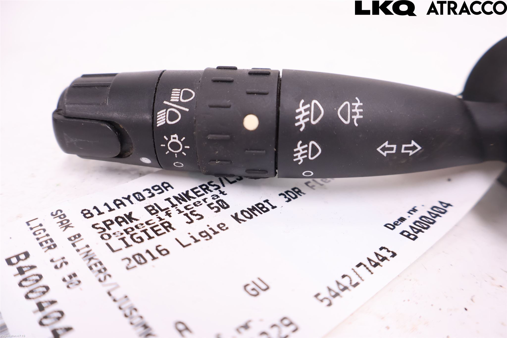 Mopedbil Ligier LIGIER JS 50 Spak Blinkers-Ljusomk