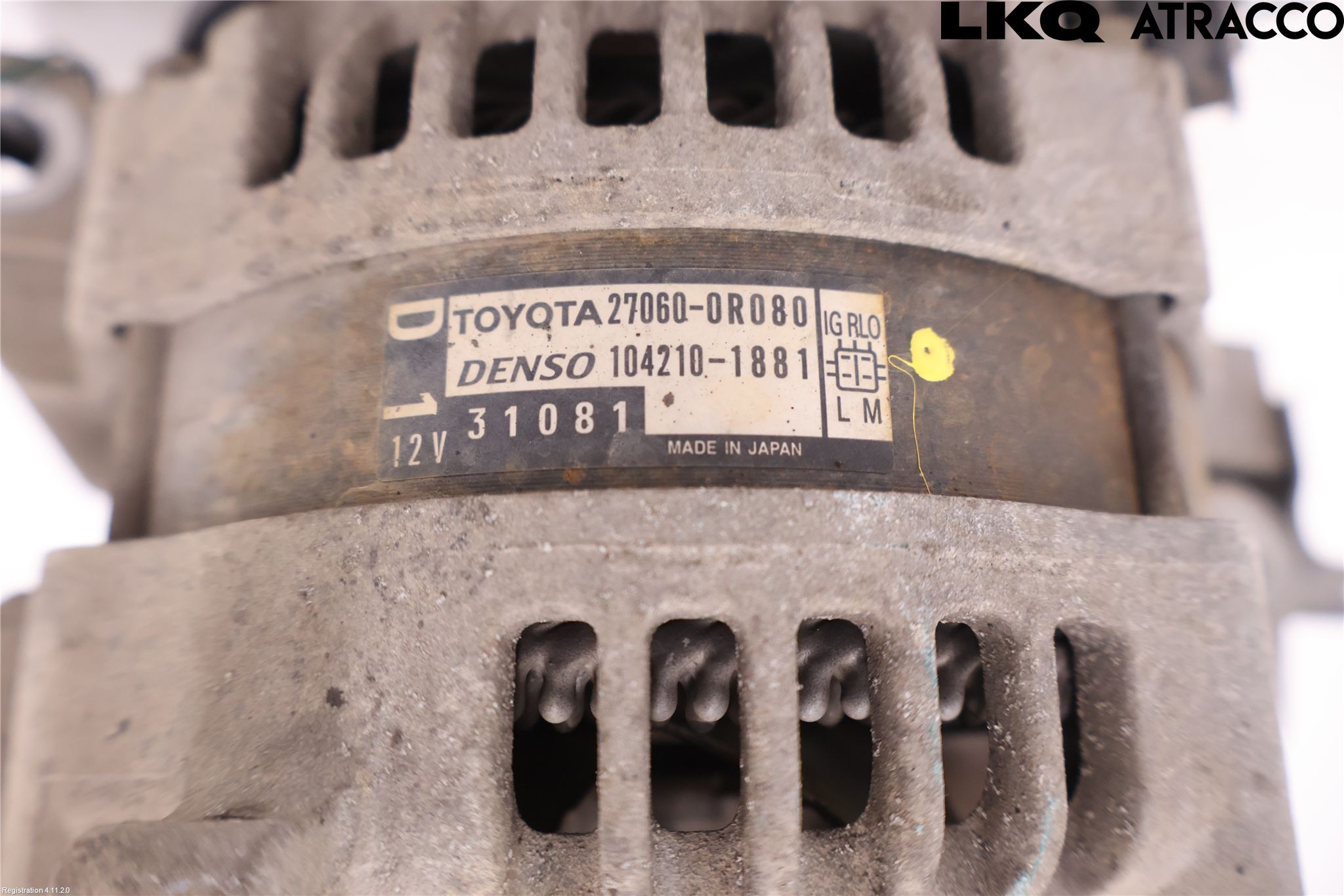 Toyota AVENSIS 09-15 Generator