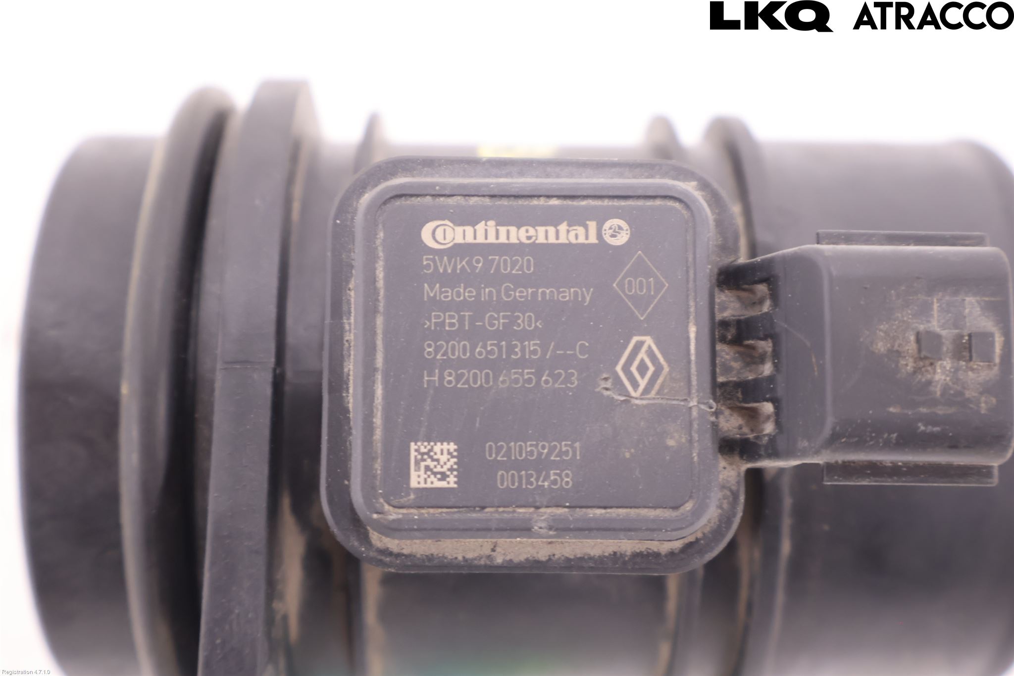 Renault KANGOO II 15-21 Injluftmassamätare