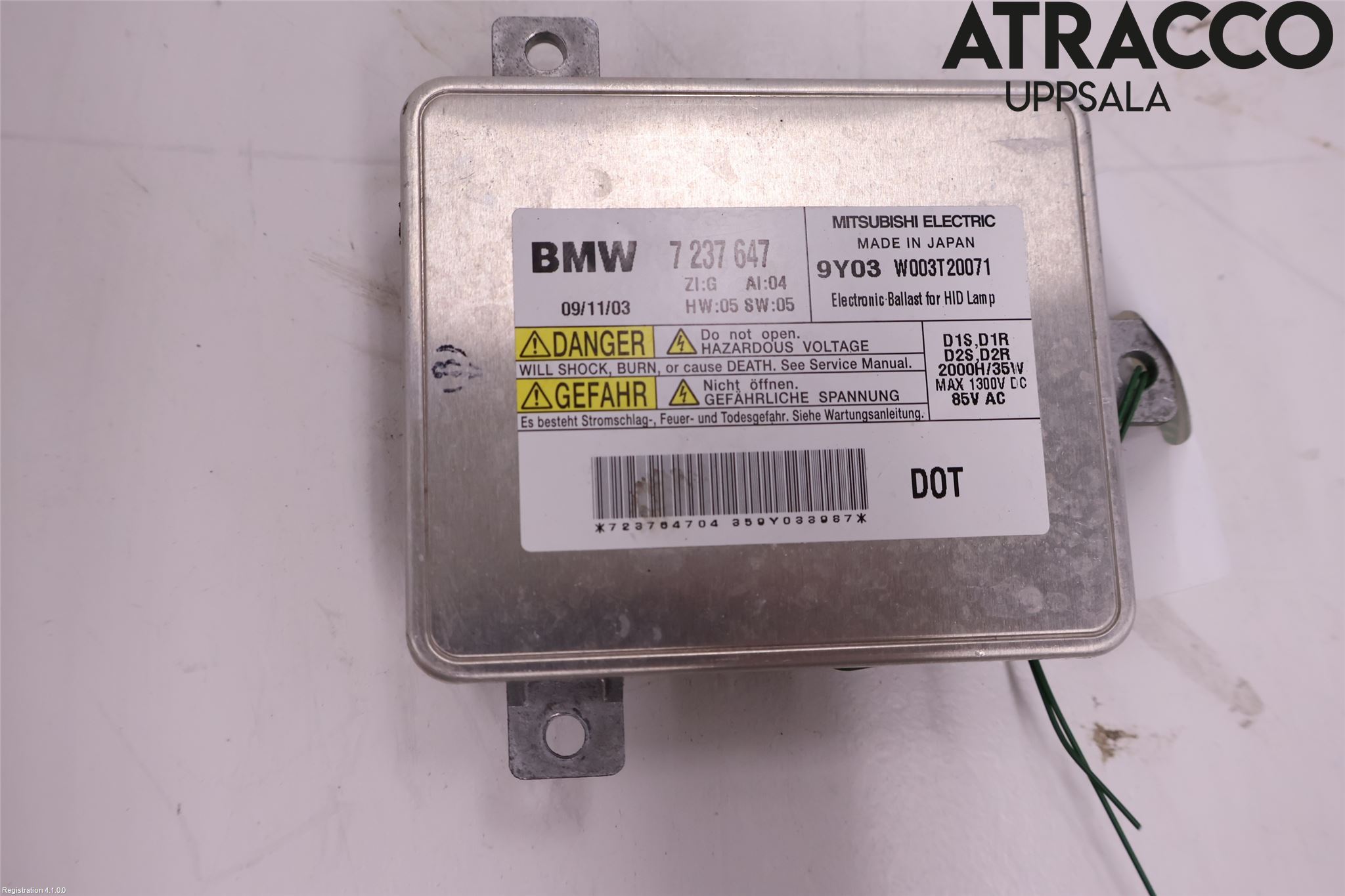 BMW 3 E90/91 SED/TOU 05-12 Styrenhet Strålkastare