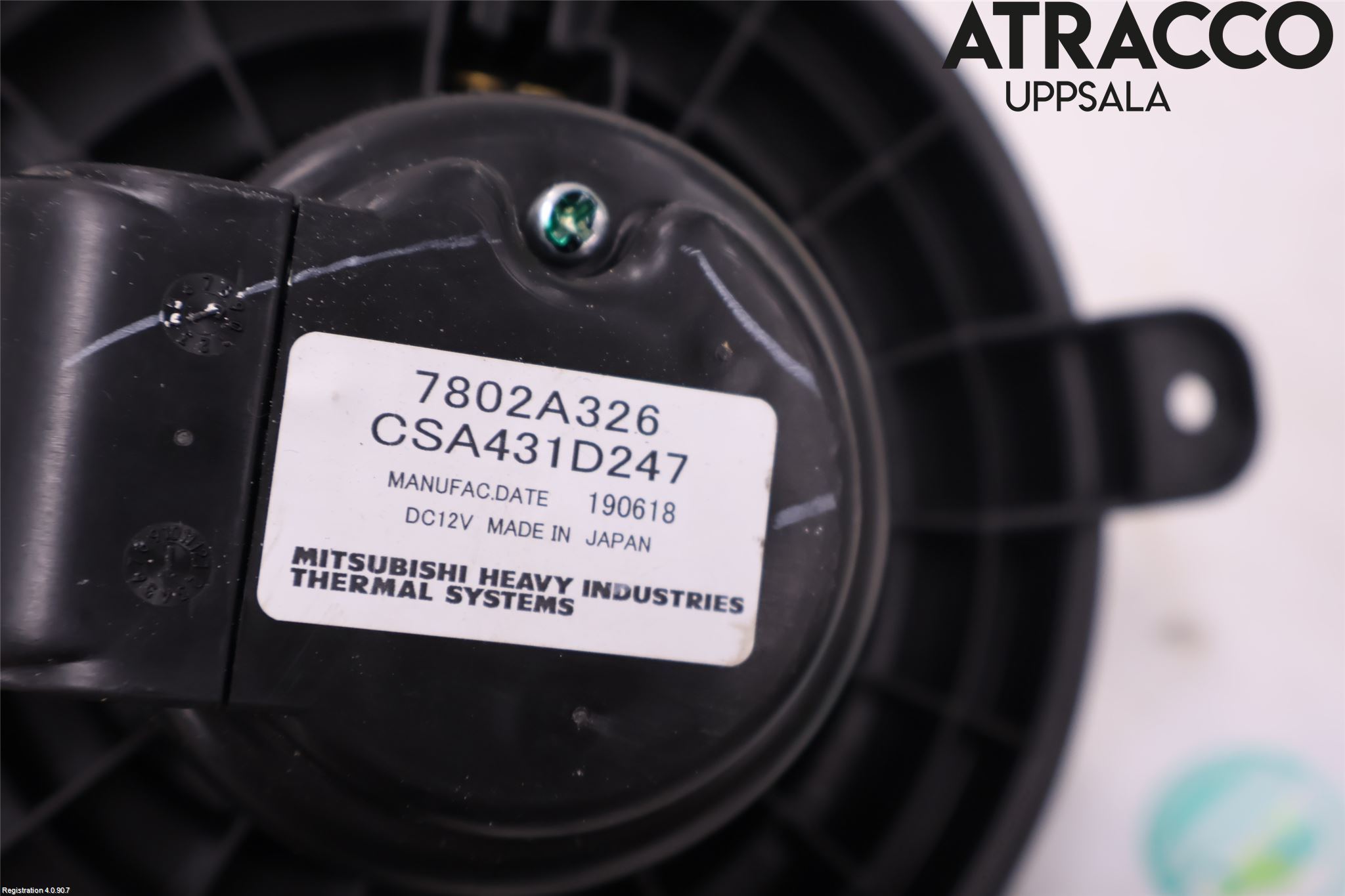 Mitsubishi ECLIPS CROSS Värmefläkt