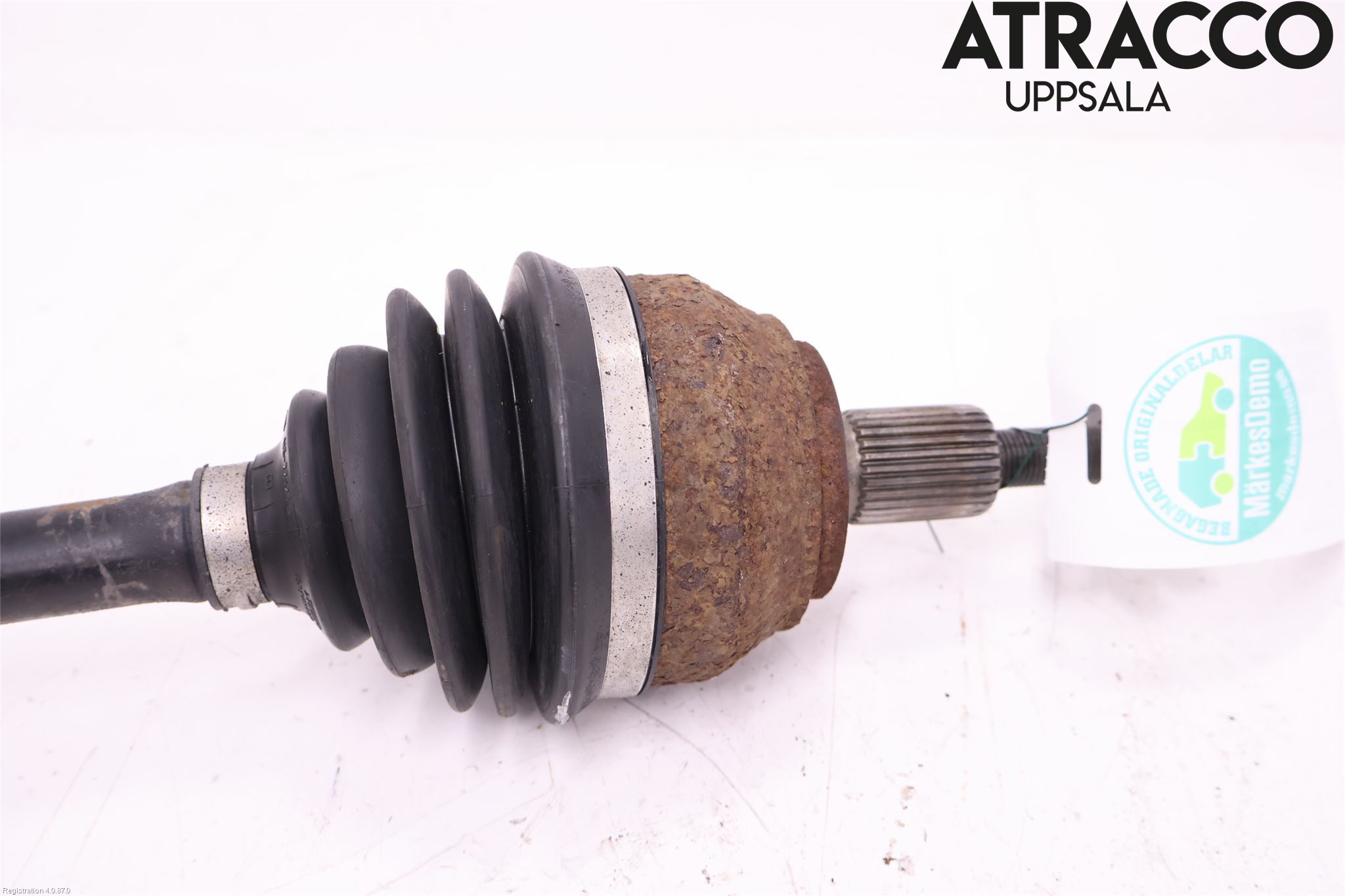 Volkswagen VW AMAROK 2H 10-22 Drivaxel Fram Vänster