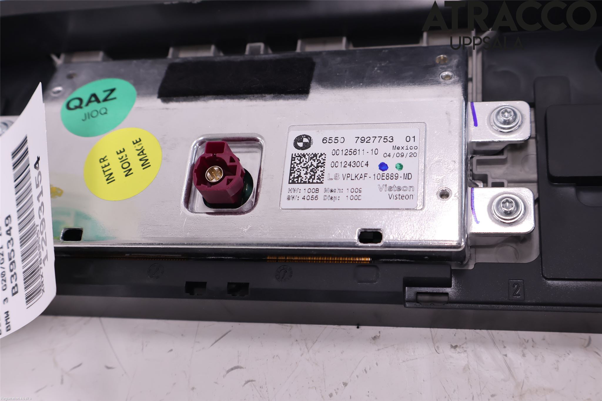 BMW 3 G20/G21/G80/G81 19- Bildskärm