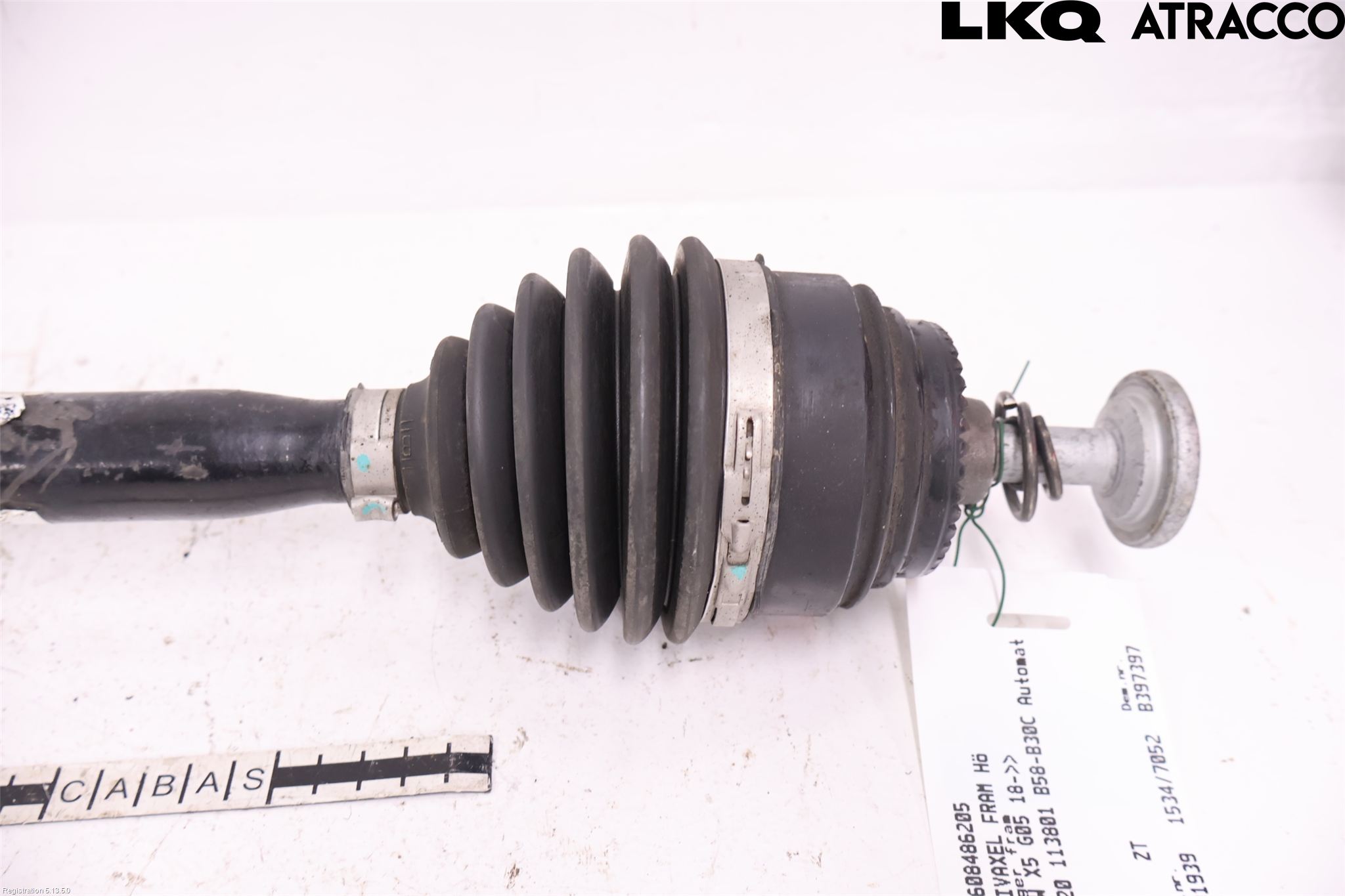 BMW X5 G05 18- Drivaxel Fram Höger
