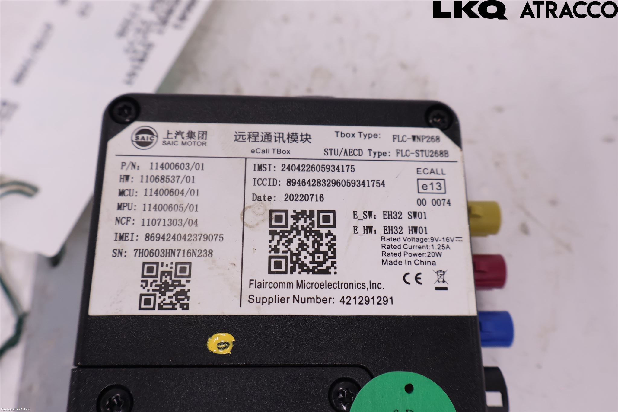 MG 4 23- Styrenhet Övrigt