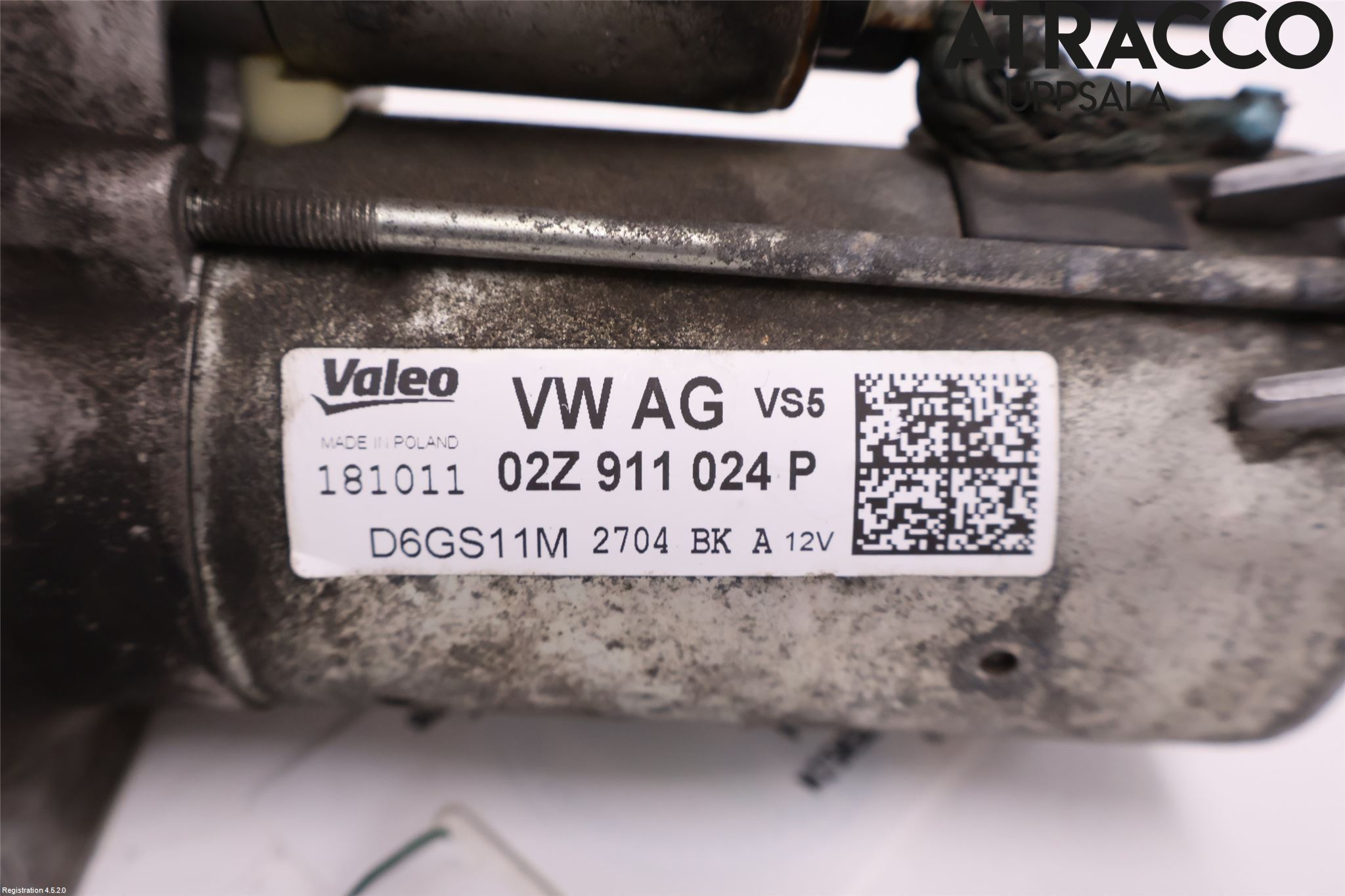 Volkswagen VW PASSAT 11-14 Startmotor