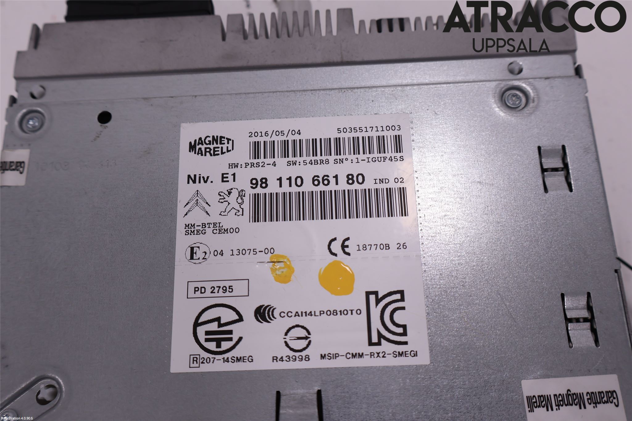 Peugeot PEUGOT 208 16-19 Cd Radio - Multimediapanel