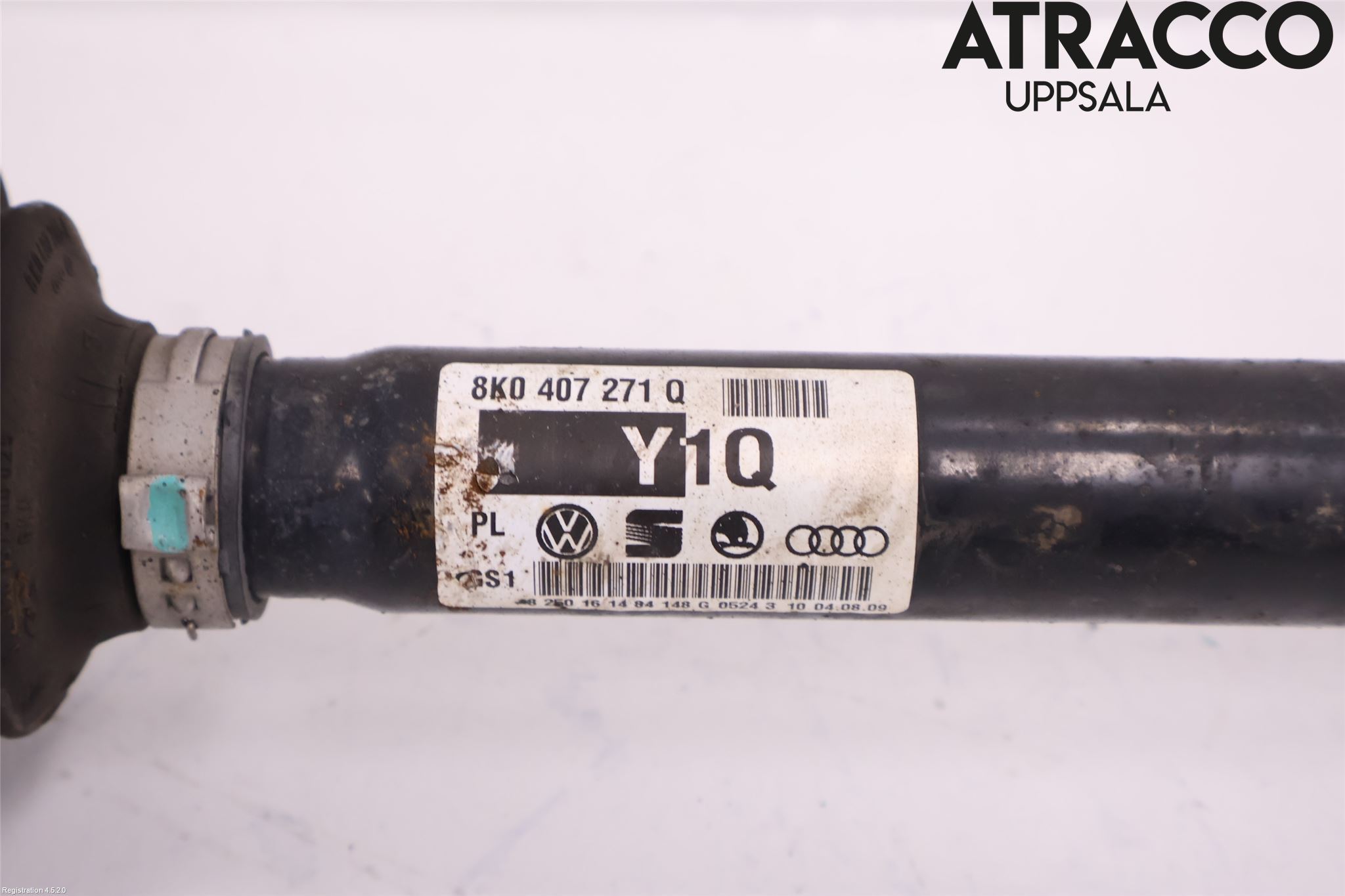 Audi A4/S4 08-11 Drivaxel Fram Vänster